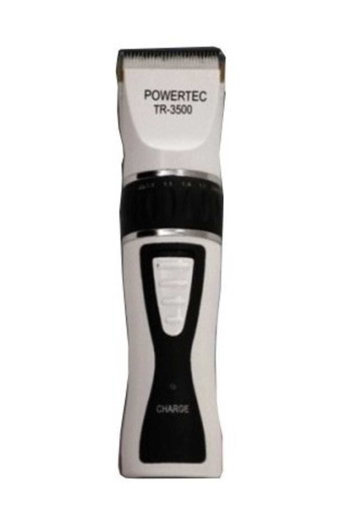 Powertec Powertech Tr 3500 Tıraş Makinesi Saç Sakal Profesyonel Beyaz