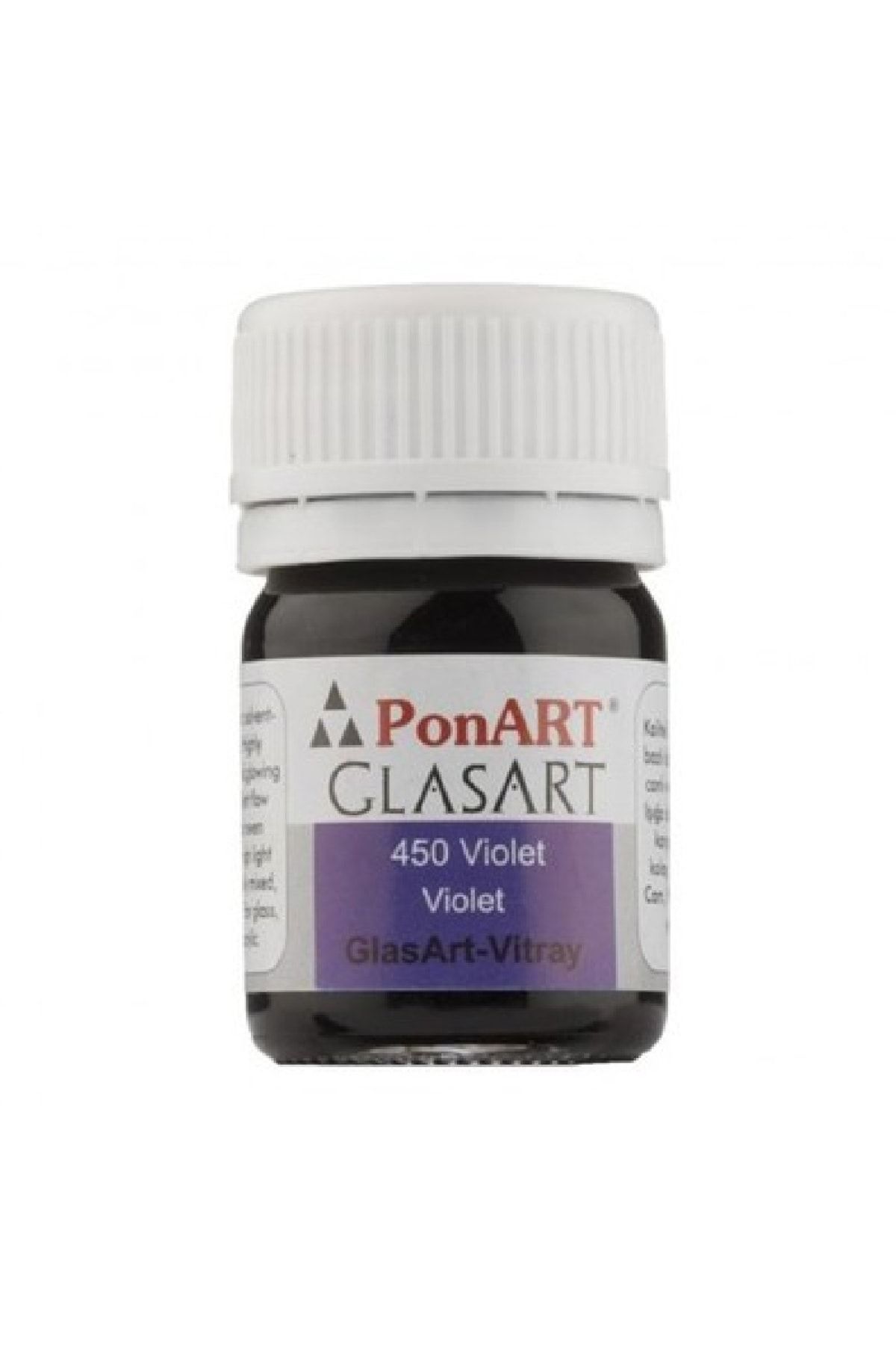 Ponart Glasart 20 Ml. Violet 450 Vitray Boyası