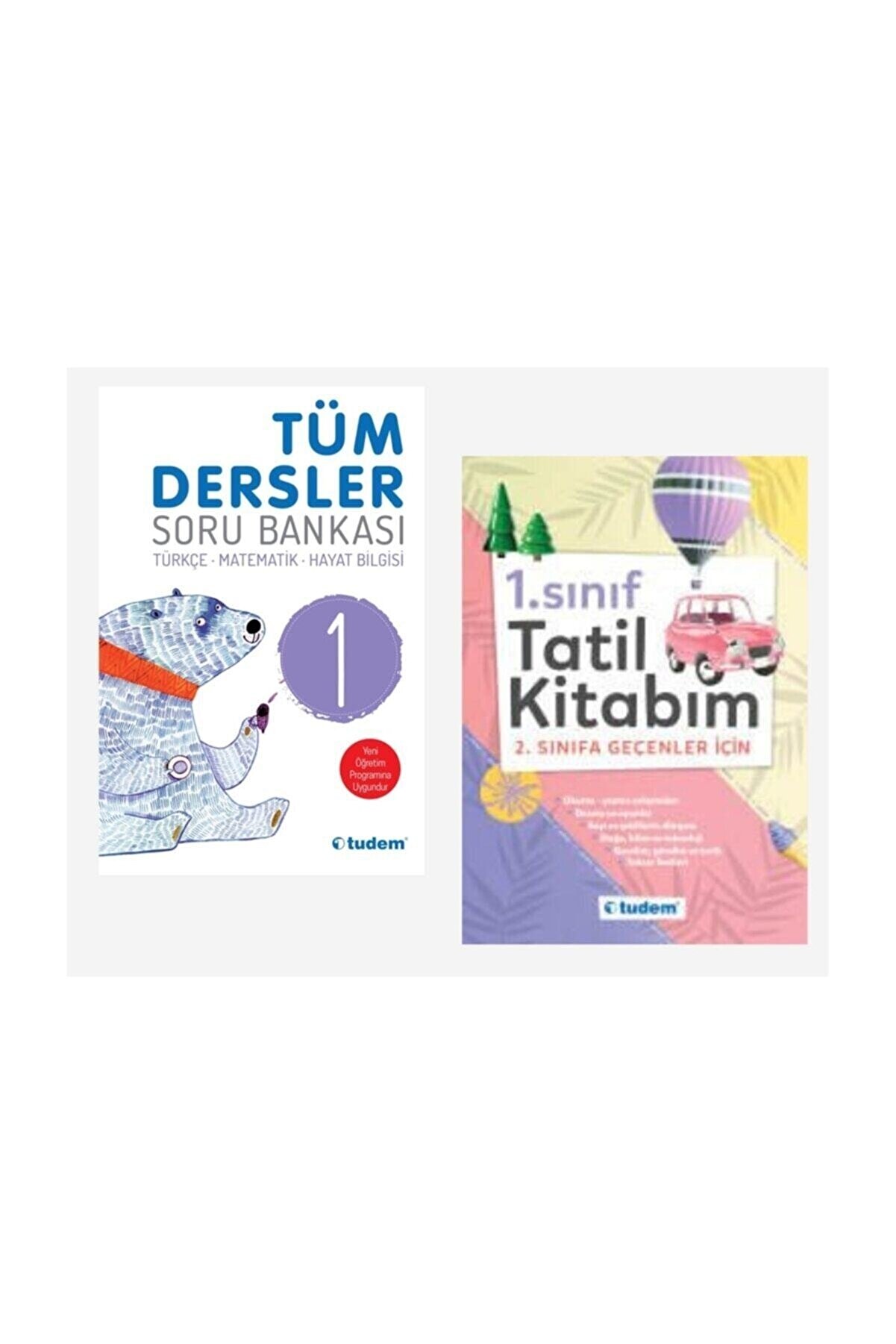 Tudem Yayınları Tudem 1.sınıf Tüm Dersler Soru Ve Tatil Kitabı Seti 2022