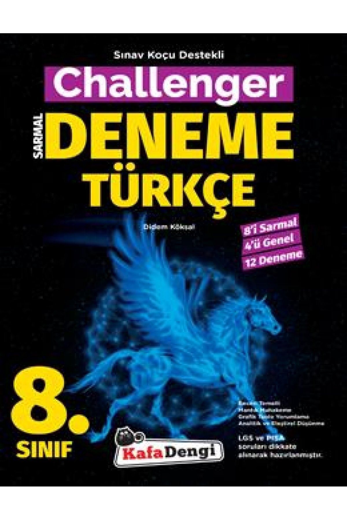 Kafa Dengi Yayınları 8.sınıf Challenger Türkçe Branş Denemesi (12'li)