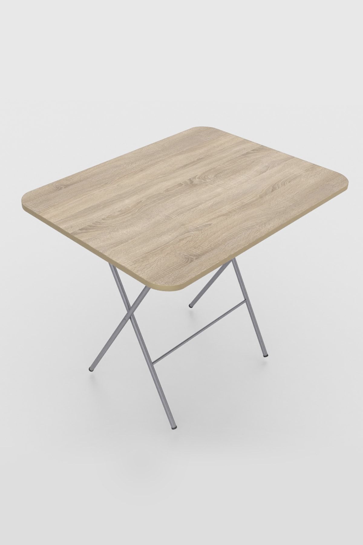 Mimilos Root 60 X 80cm Katlanabilir Masa Katlanır Balkon Yemek Ders Çalışma Masası - Sonoma