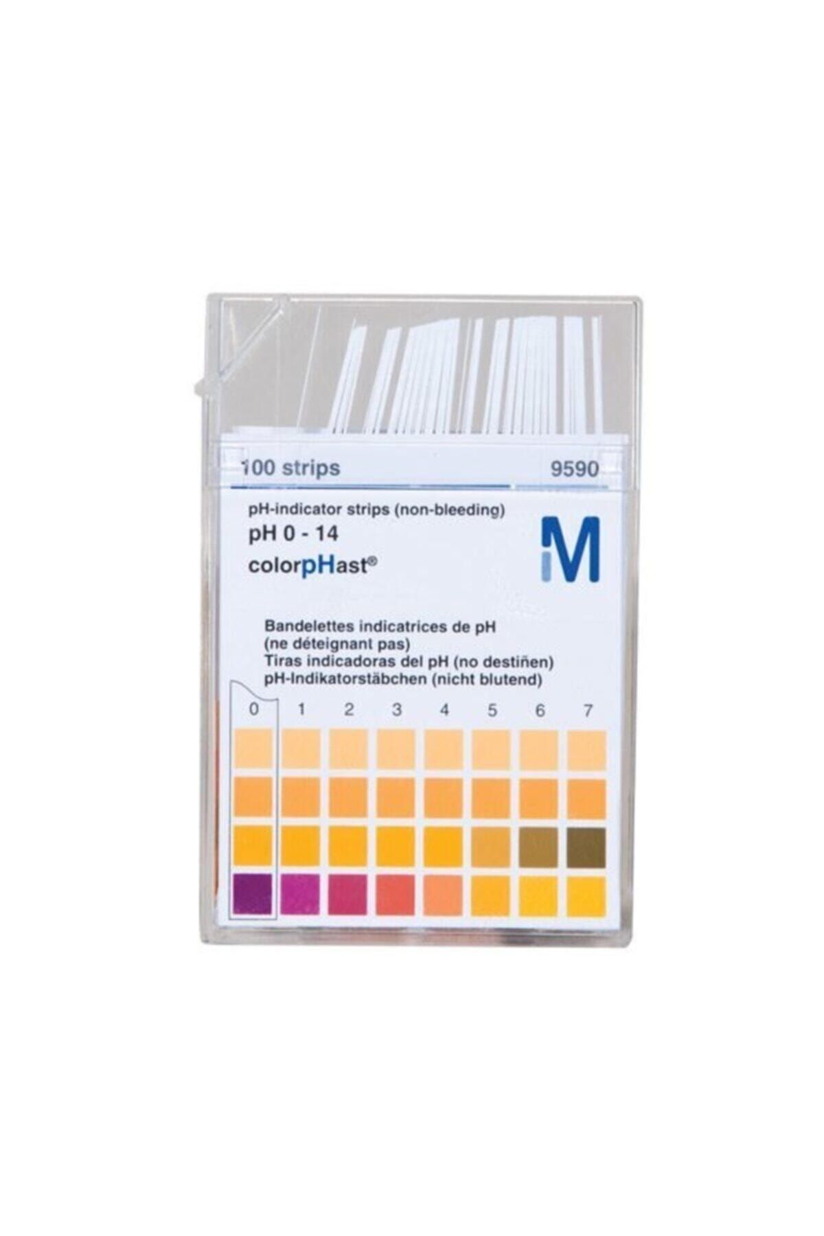 Merck Millipore Merck 109535 Ph Kağıdı Ph 0 - 14 Ph-indikatör Şeriti Evrensel Indikatör M109535.0001 (100 Test)