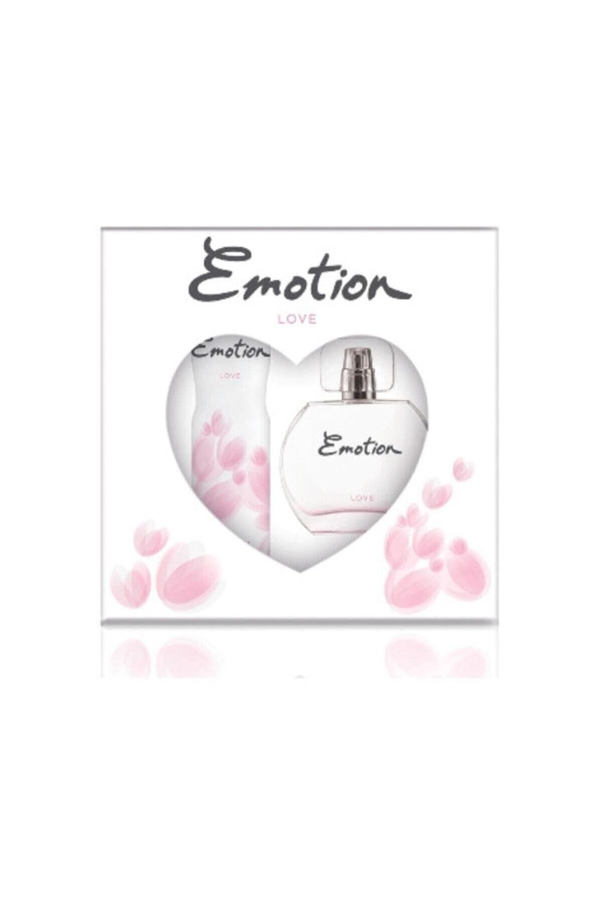 Emotion Love Edt Parfüm 50 Ml & Deodorant 150 Ml 1 Alana 1 Bedava