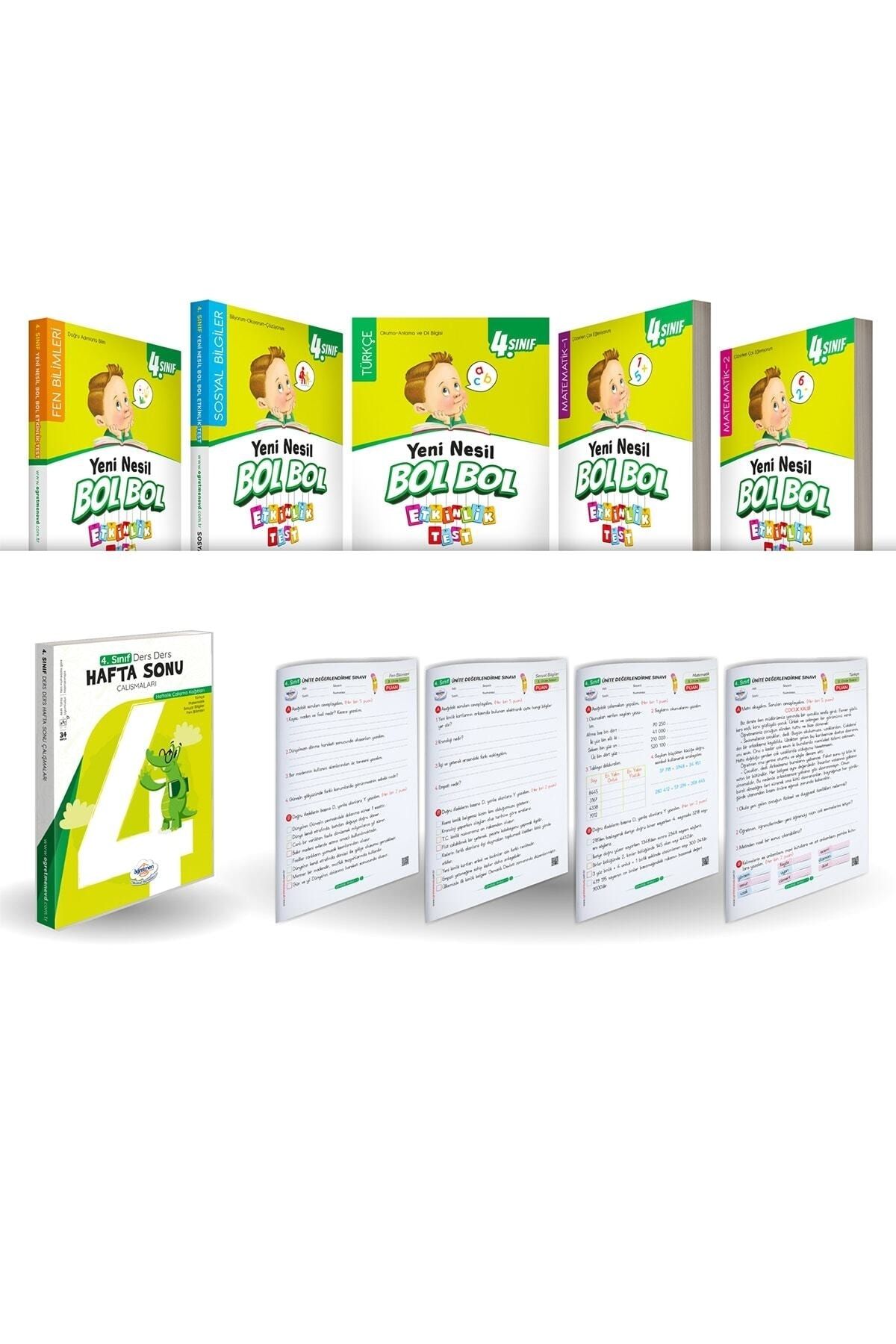 Öğretmen Evde Öğretmen Evde 4. Sınıf Kaynak Kitap Ideal Set – 10 Parça