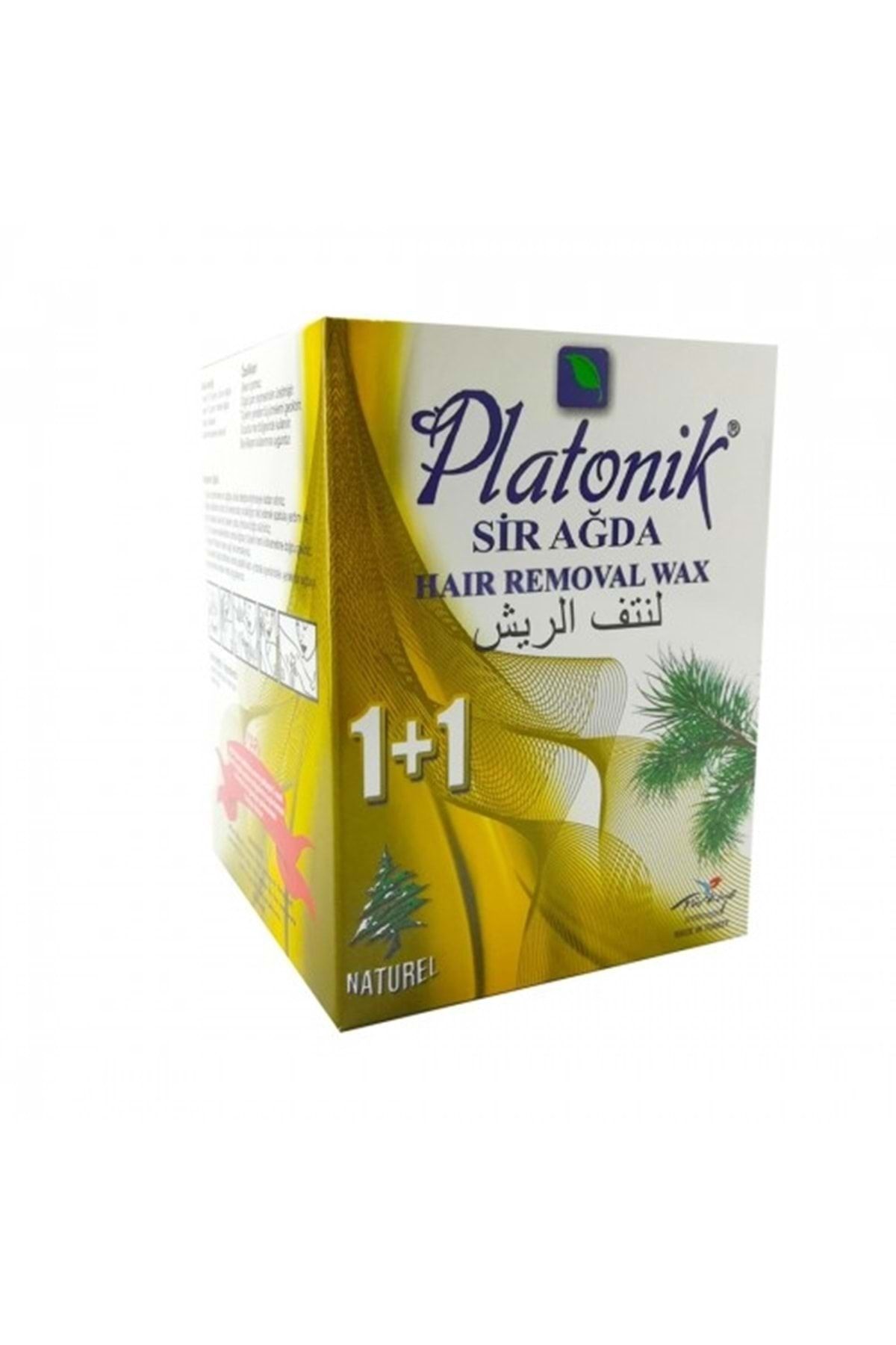 Platonik 1+1 Cezve Naturel Bitkisel Sir Ağda 120 Gr