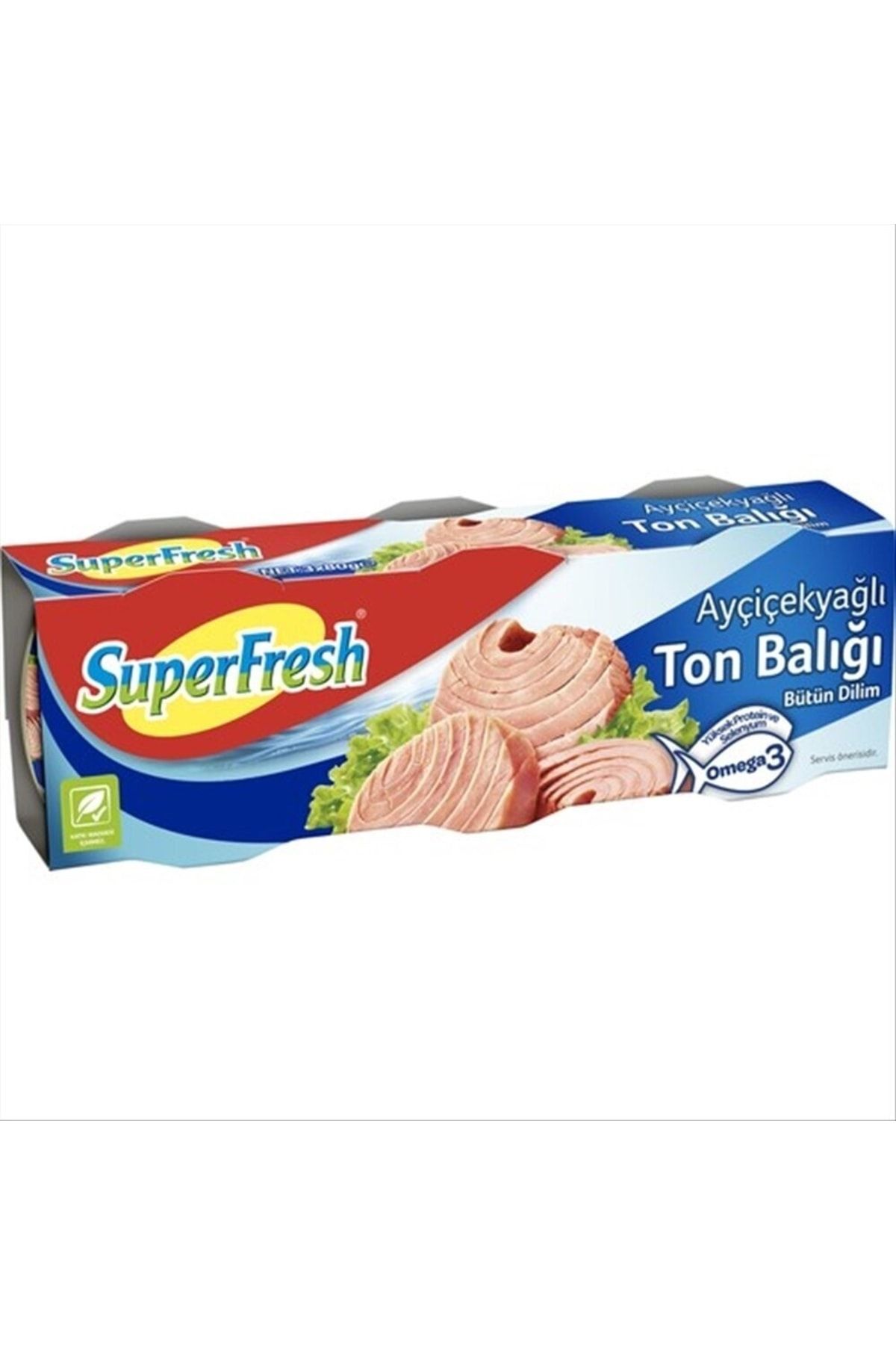 SuperFresh Ton Balığı Ayçiçek Yağlı 3x75 gr