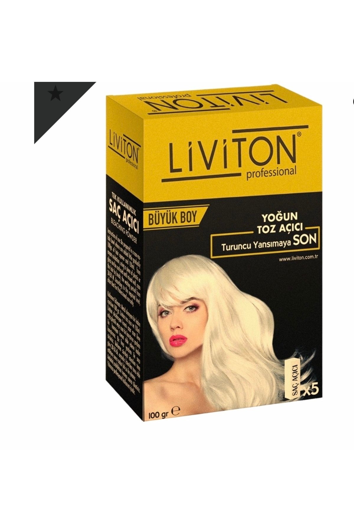 MT Saç Renk Açıçı 100 Gr Oryal +150 Ml Oksidan Liviton