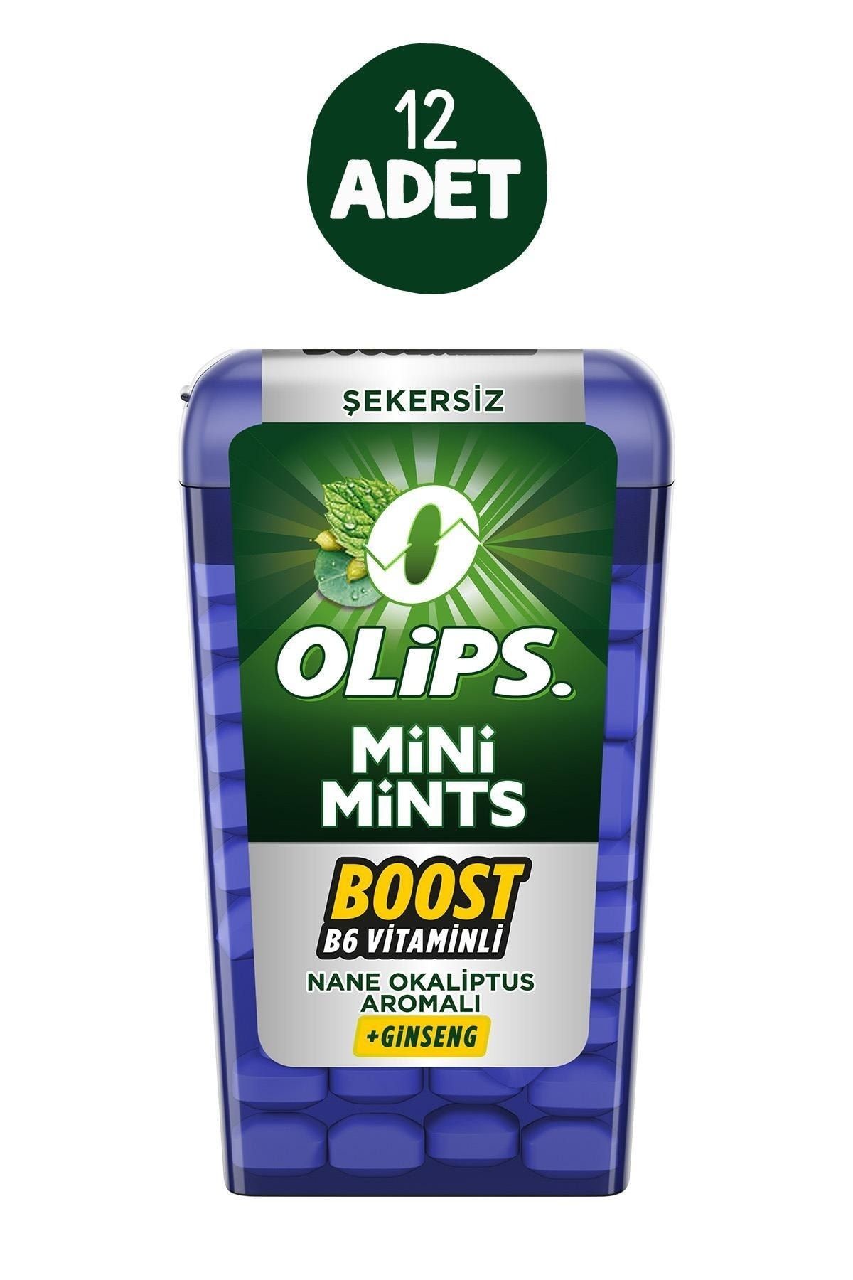 Olips Mini Mints Mentol Okaliptüs Aromalı 12,5 Gr 12 Adet