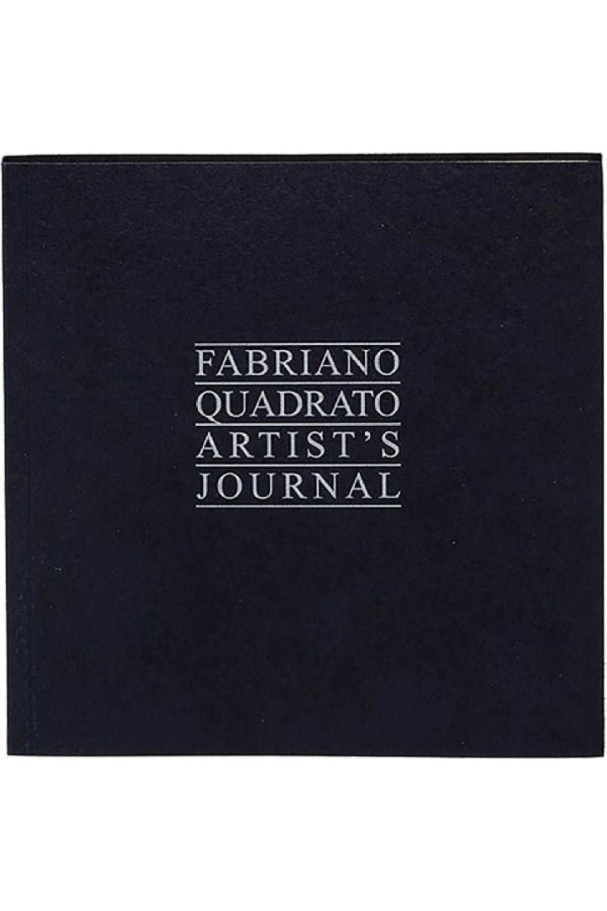 Fabriano Quadrato Artist's Journal 90gr Nero/siyah Kapak Çizim Defteri 96 Sayfa 23x23cm