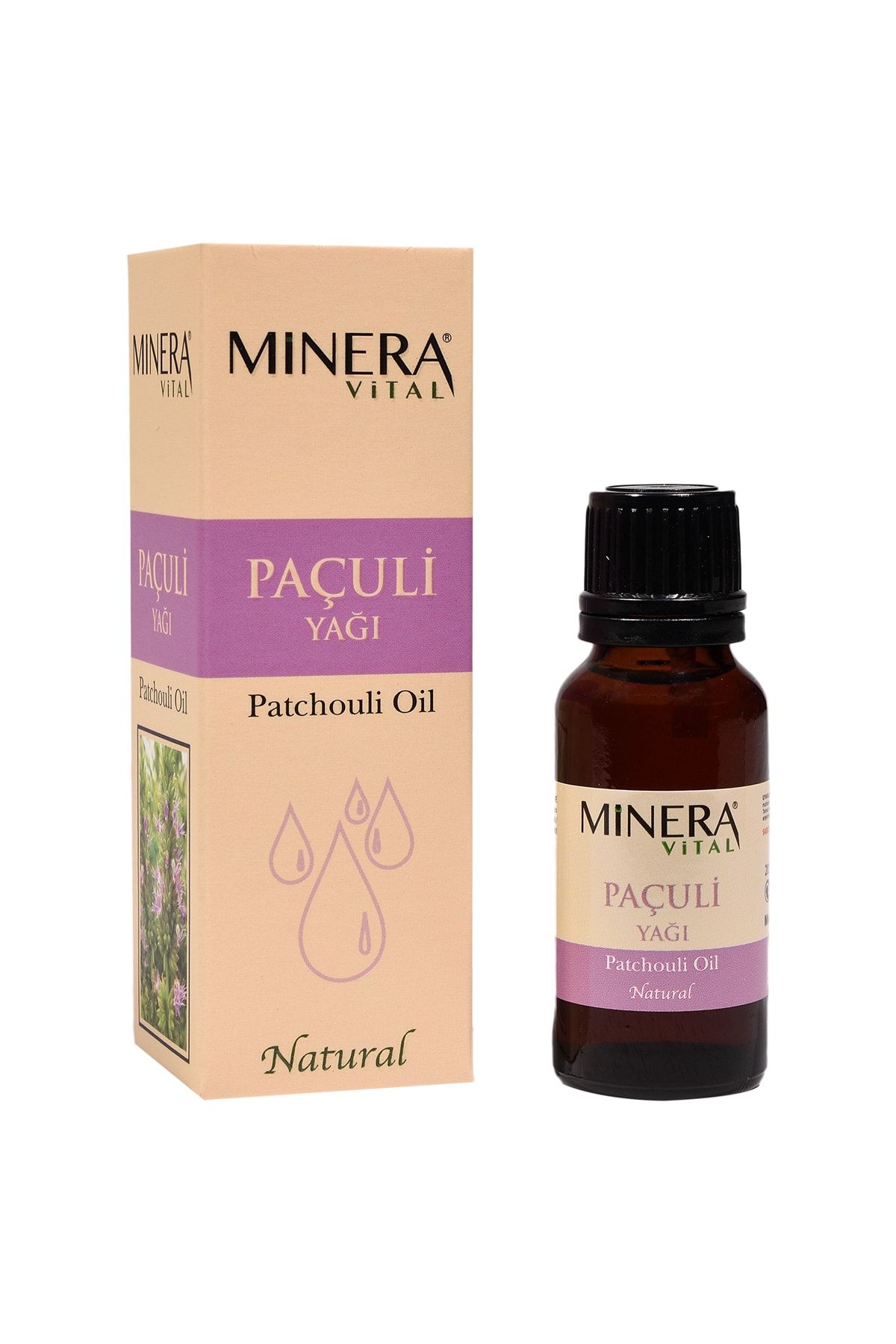 MİNERA VİTAL Paçuli Yağı 20 Ml