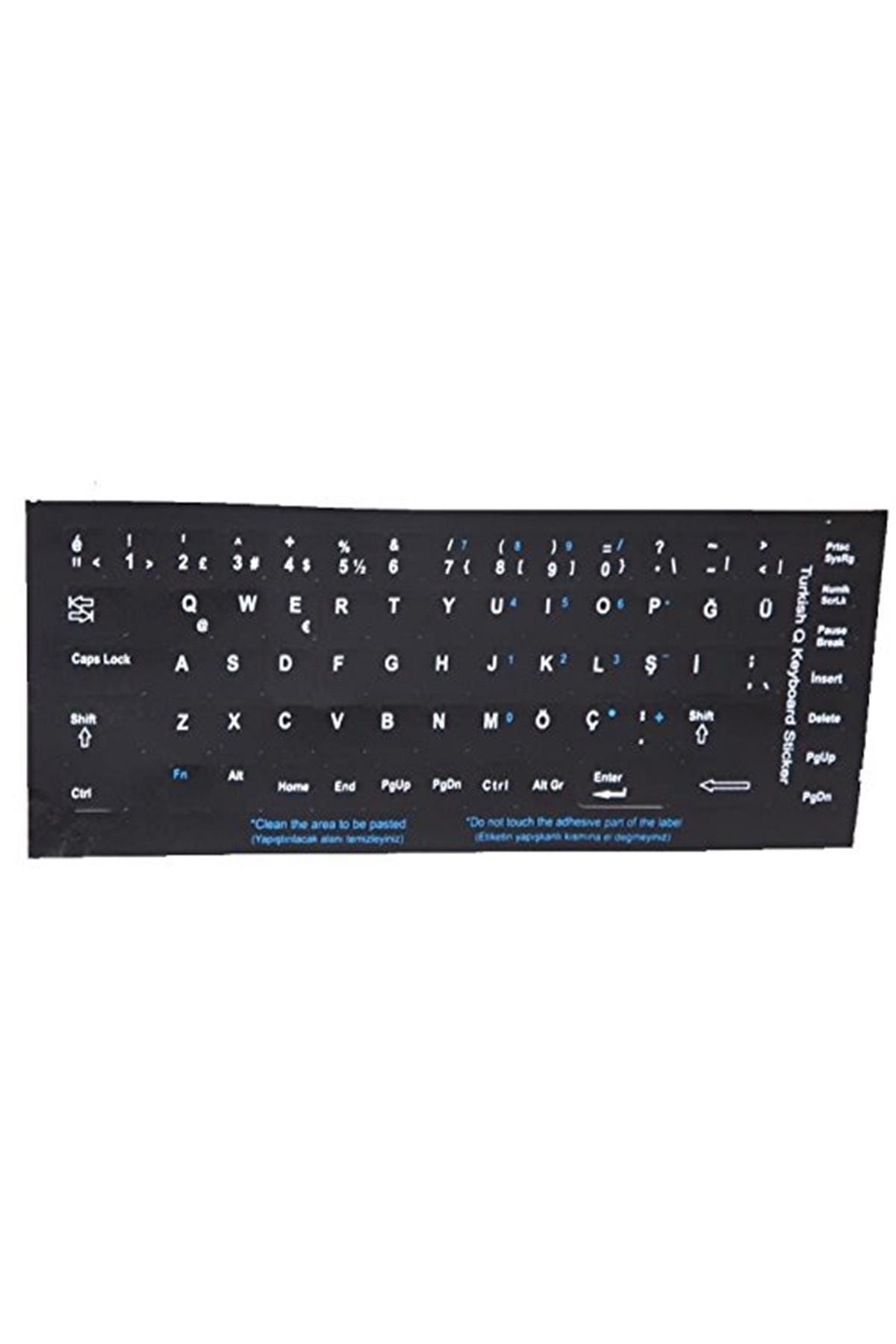 Addison Marka: Addison 300161, Türkçe Q Siyah Klavye Stiker Kategori: Klavye