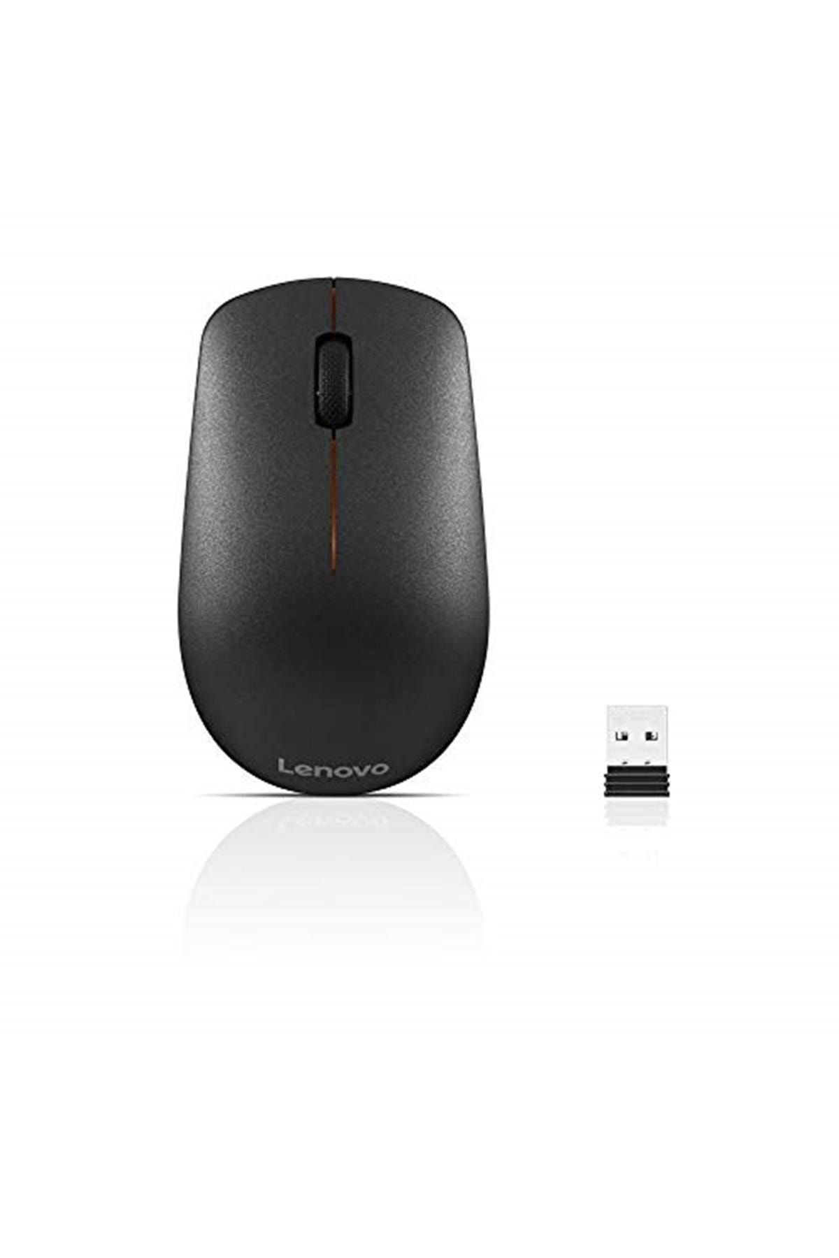 LENOVO 400 Wireless Mouse, Kablosuz Fare, 2,4 Ghz, 1200 Dpi, Siyah