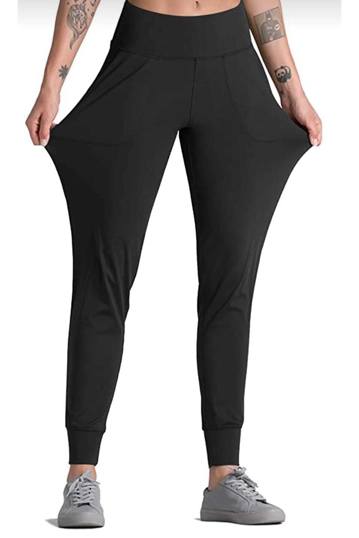 winmoda Jogger Eşofman Altı Yüksek Bel