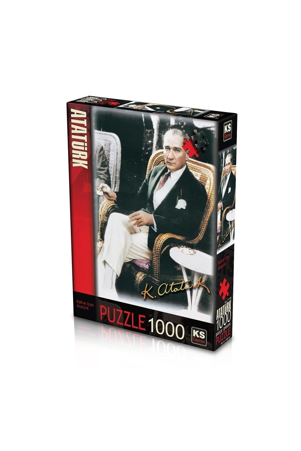 Genel Markalar 11195 Puzzle 1000/kahve Içen Atatürk Puzzle 1000 Parça