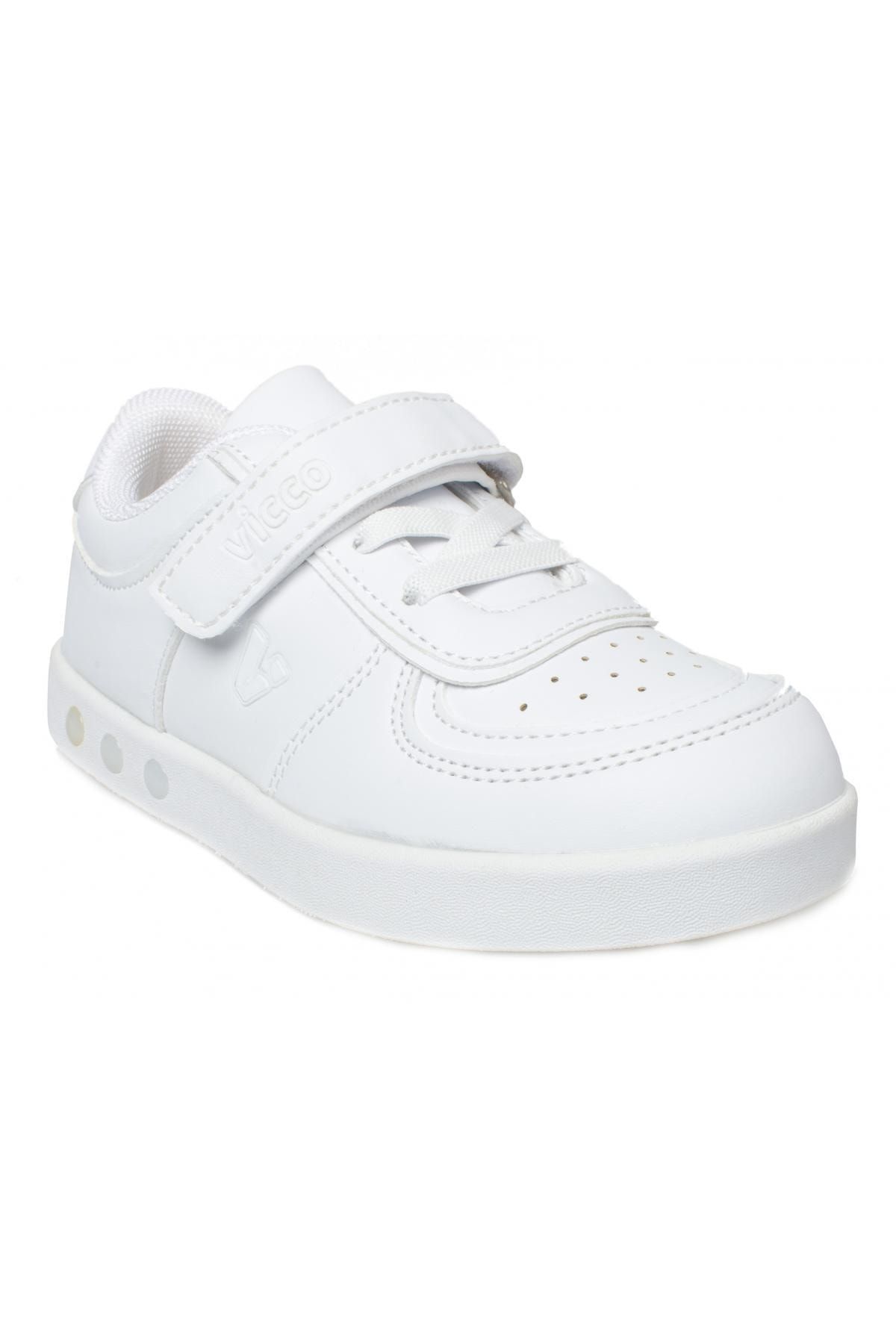 Vicco 313.f21k130 Sam Filet Işıklı Beyaz Çocuk Spor Ayakkabı