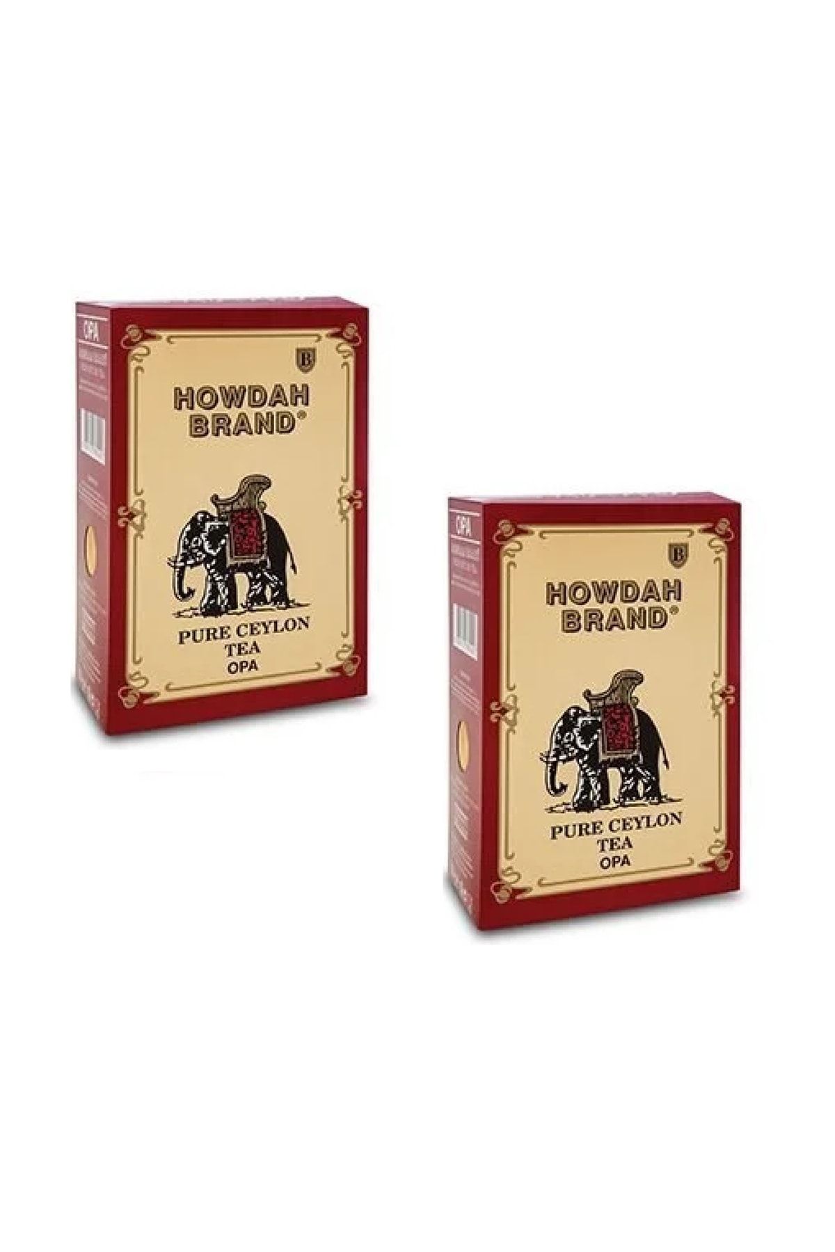 Beta Tea Howdah Brand ( Ceylon Opa ) 500 Gr X 2 Paket ( 1.000 Gram )