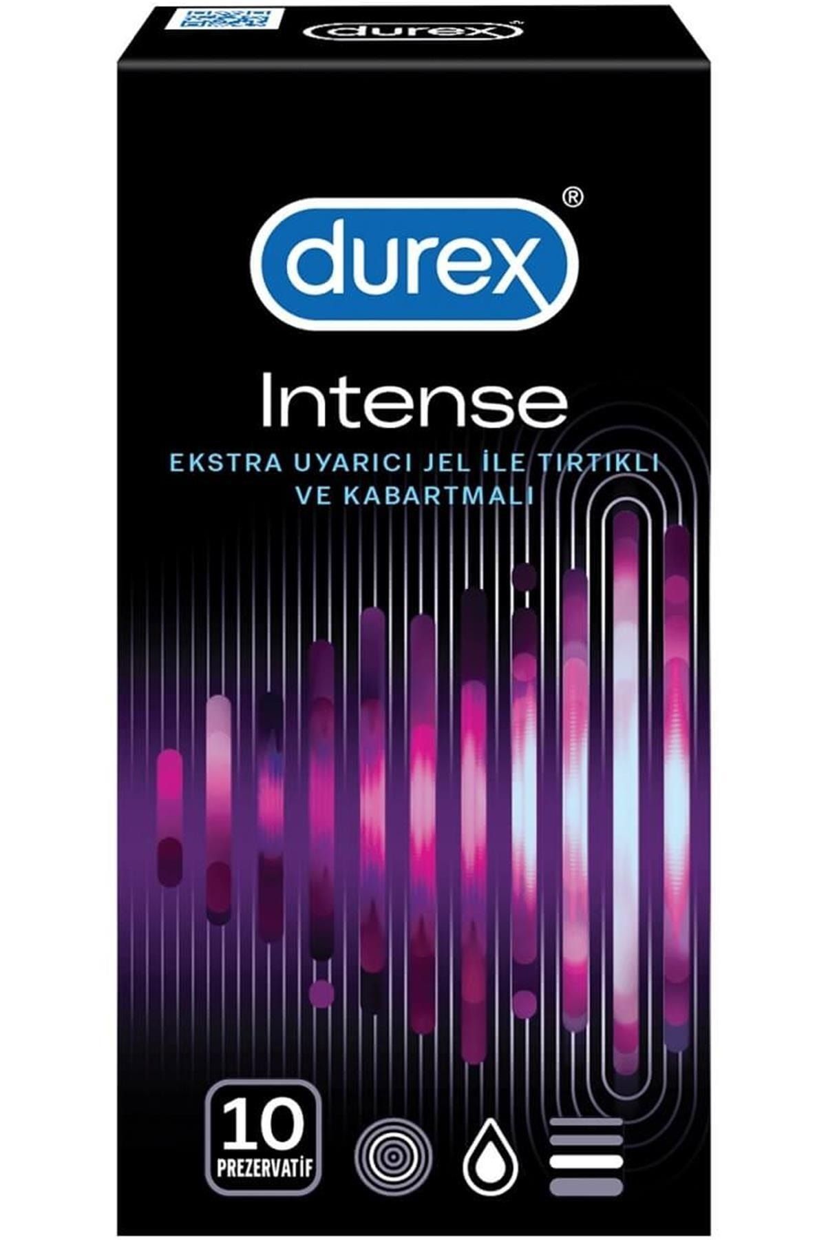 Durex Intense Prezervatif 10'lu - (: 08/2028)