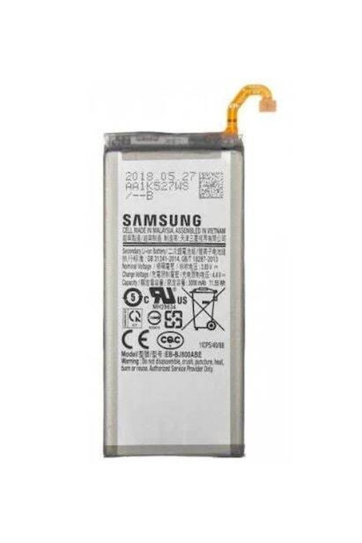 Galaxy Samsung J6 J600 Batarya Pil