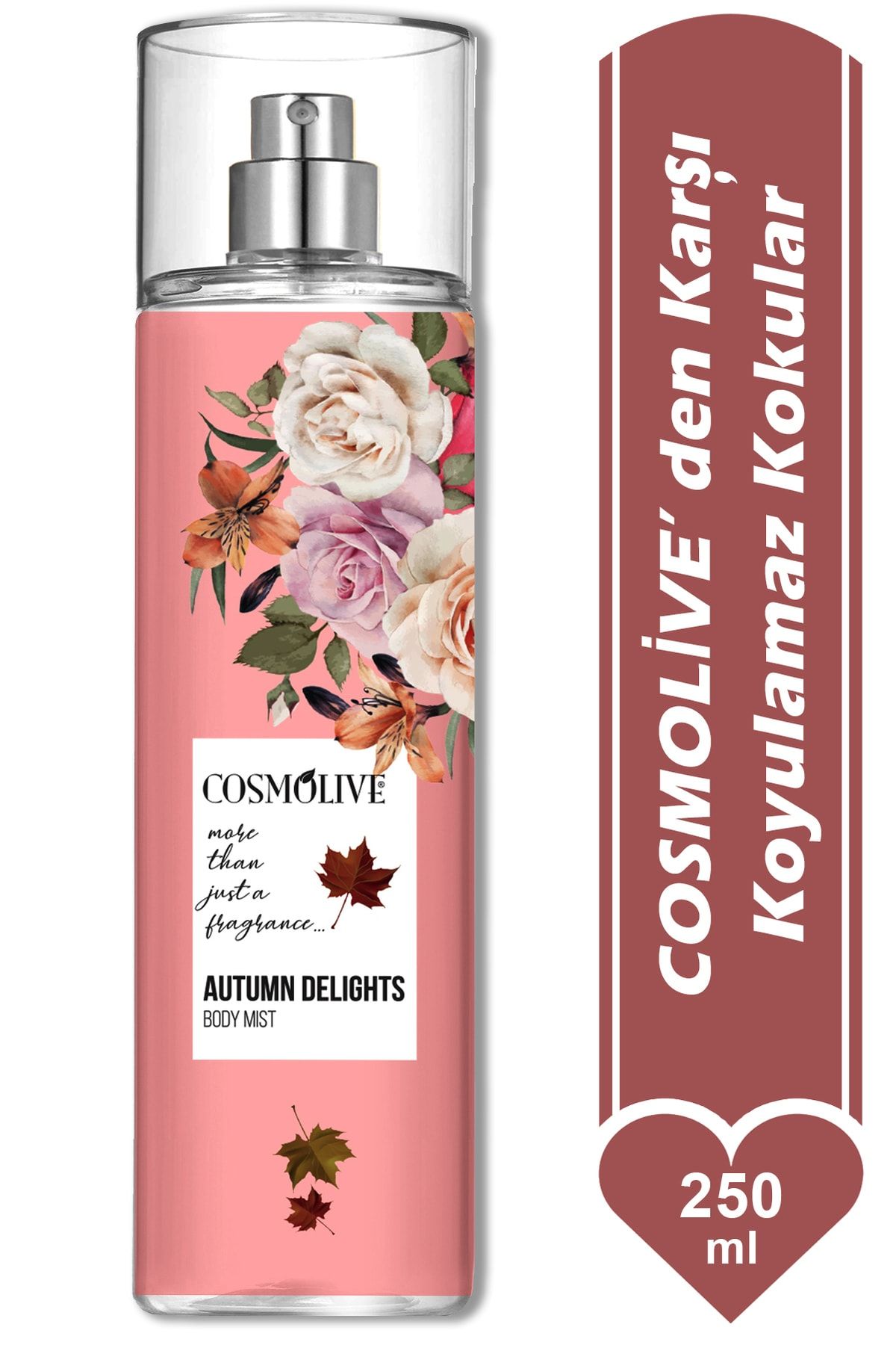 Cosmolive Body Mist Vücut Spreyi - Nemlendirici Parfüm 250 Ml. Autumn Delights Autumn Delights