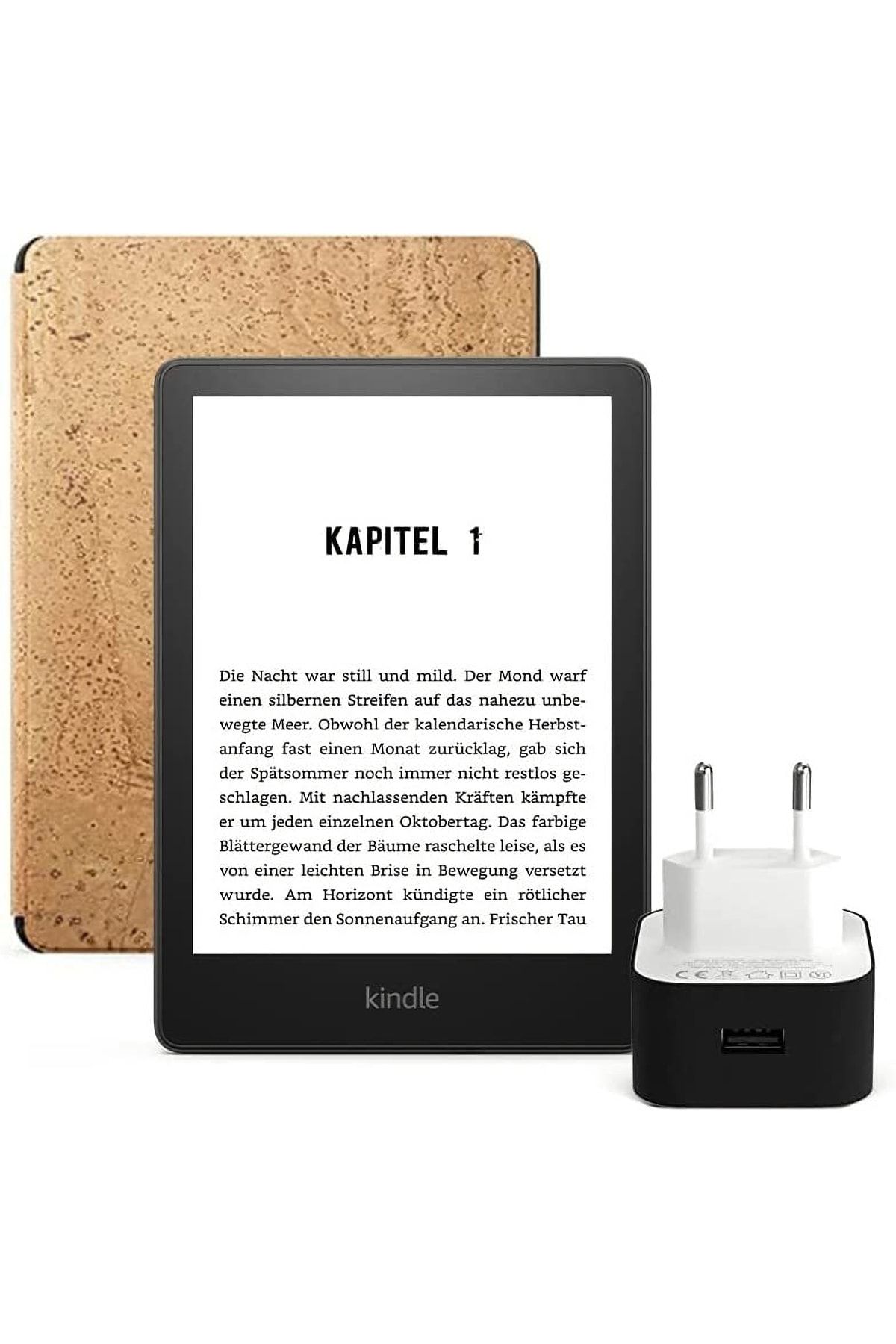 Amazon 6.8" Paperwhite 5 E Kitap Okuyucu 8 Gb + Orijinal Mantar Kılıf Ve Şarj Adaptörü Reklamsız