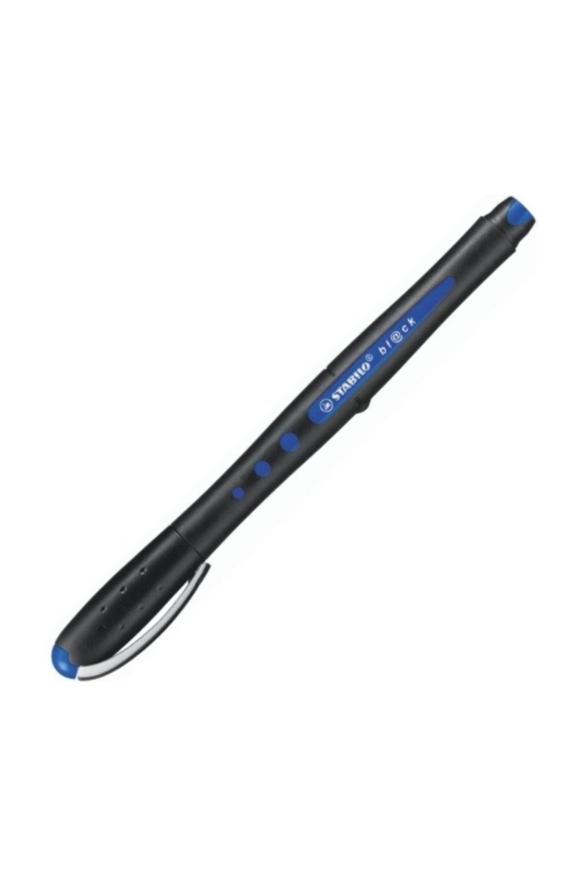Stabilo Roller Kalem Black Bilye Uç Mavi Medium Uç (10 Lu Paket)
