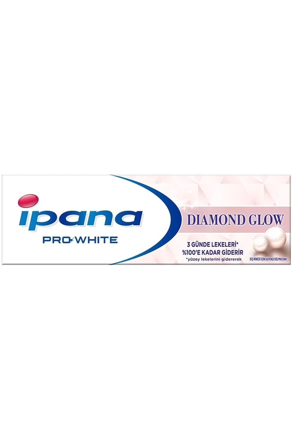 İpana Pro White Diamond Glow Beyazlatıcı Diş Macunu 75 Ml