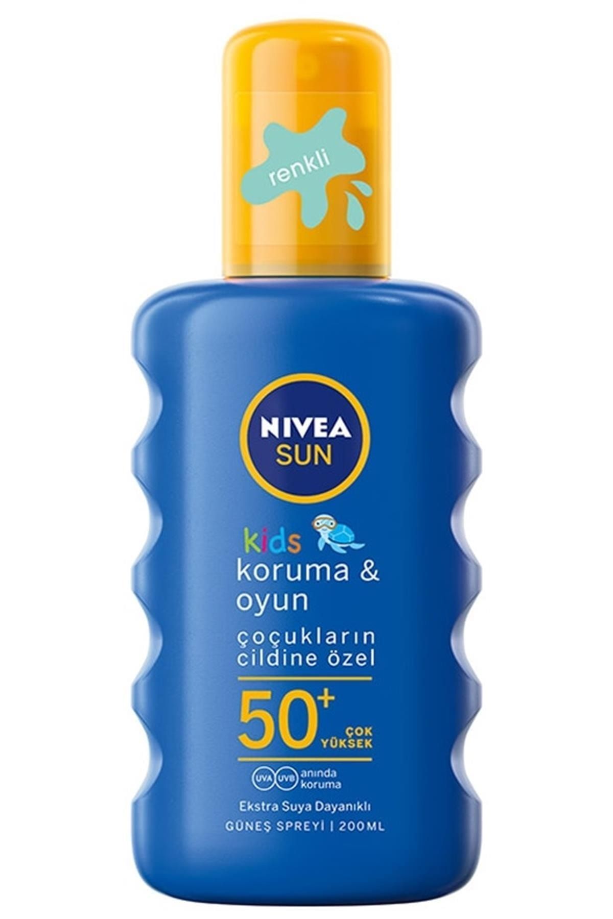 NIVEA Sun Koruma ve Oyun Çocuk Güneş Spreyi 50+gkf 200 ml