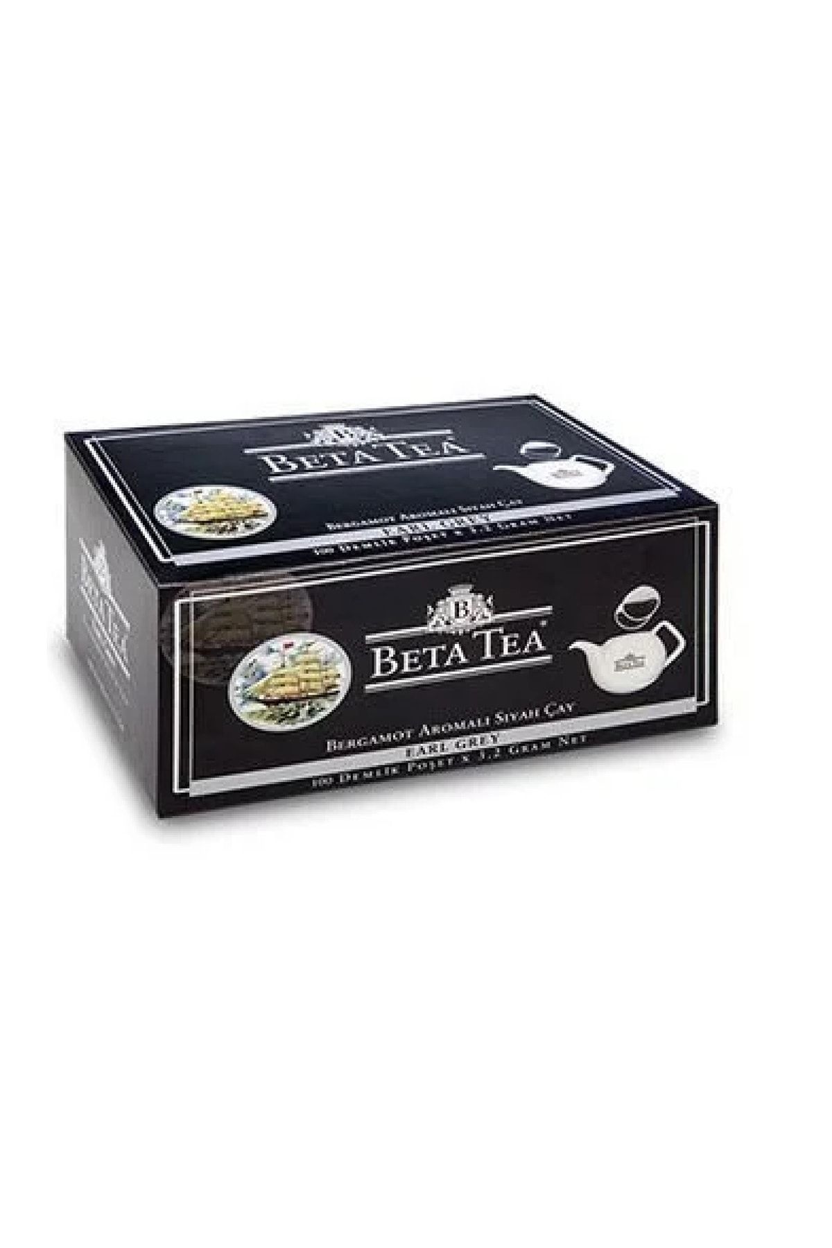 Beta Tea Earl Grey Demlik Poşet Bergamot Tomurcuk Çayı ( 100 * 3.2 Gr ) X 1 Paket ( 100 Adet Demlik Çay )