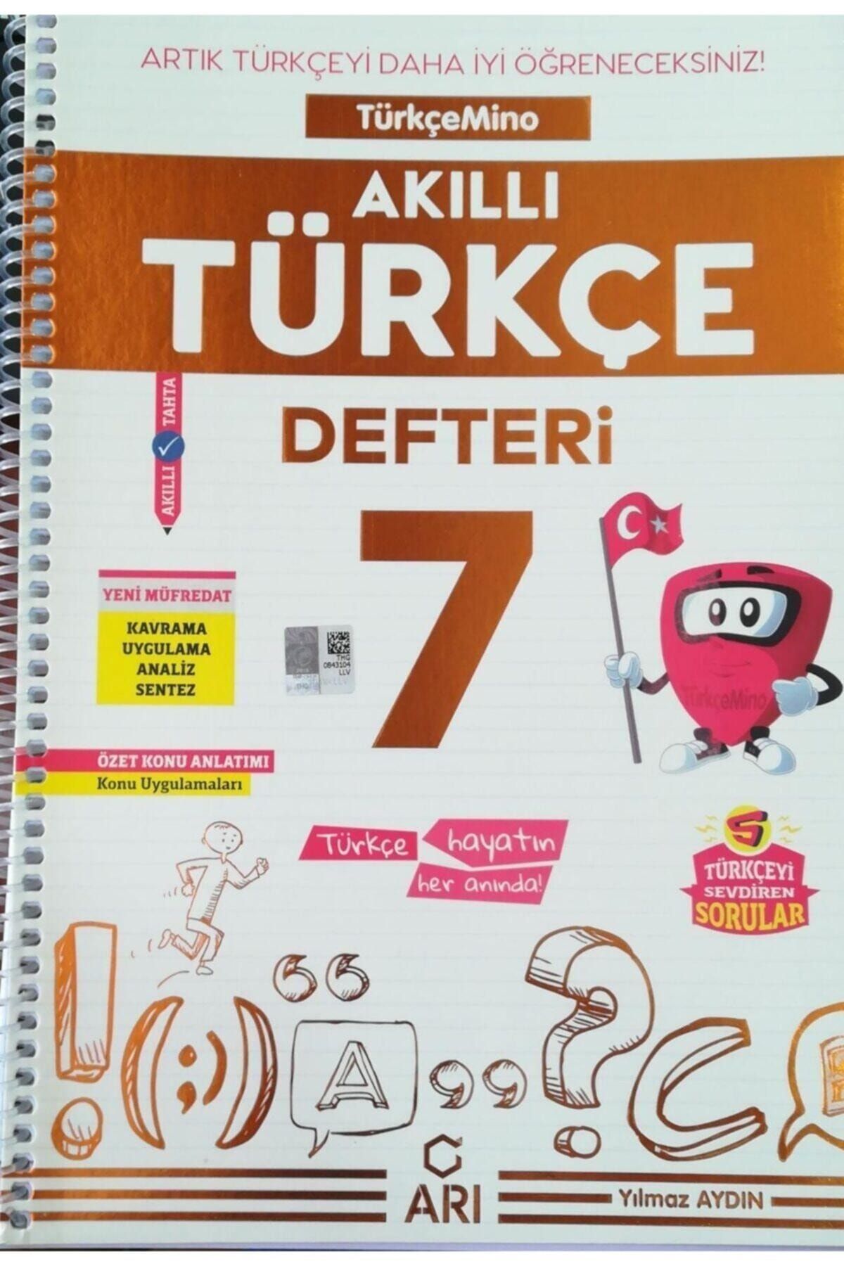 Arı Yayıncılık 7.sınıf Türkçe Defteri 2019