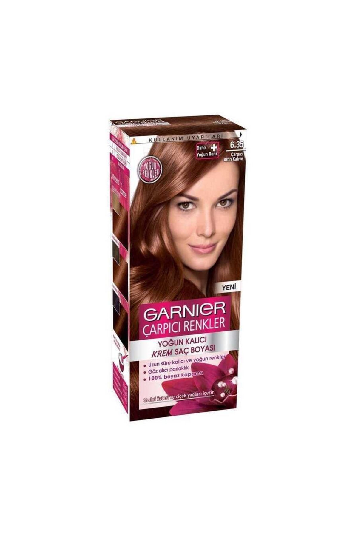 Garnier Saç Boyası *9 Çarpıcı Renk 6.35 Kahve