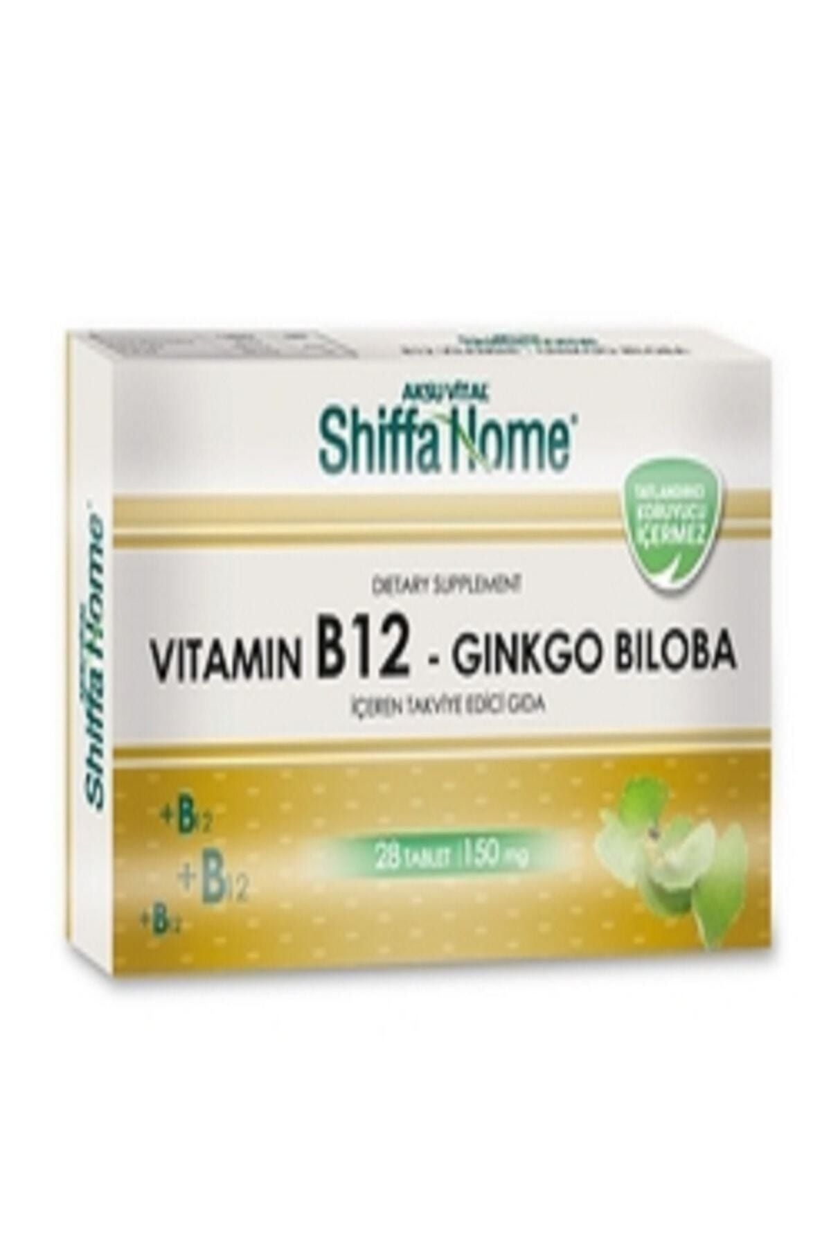 Aksu Vital Shıffa Home Vitamin B12-ginkgo Biloba Tablet 30 Kapsül