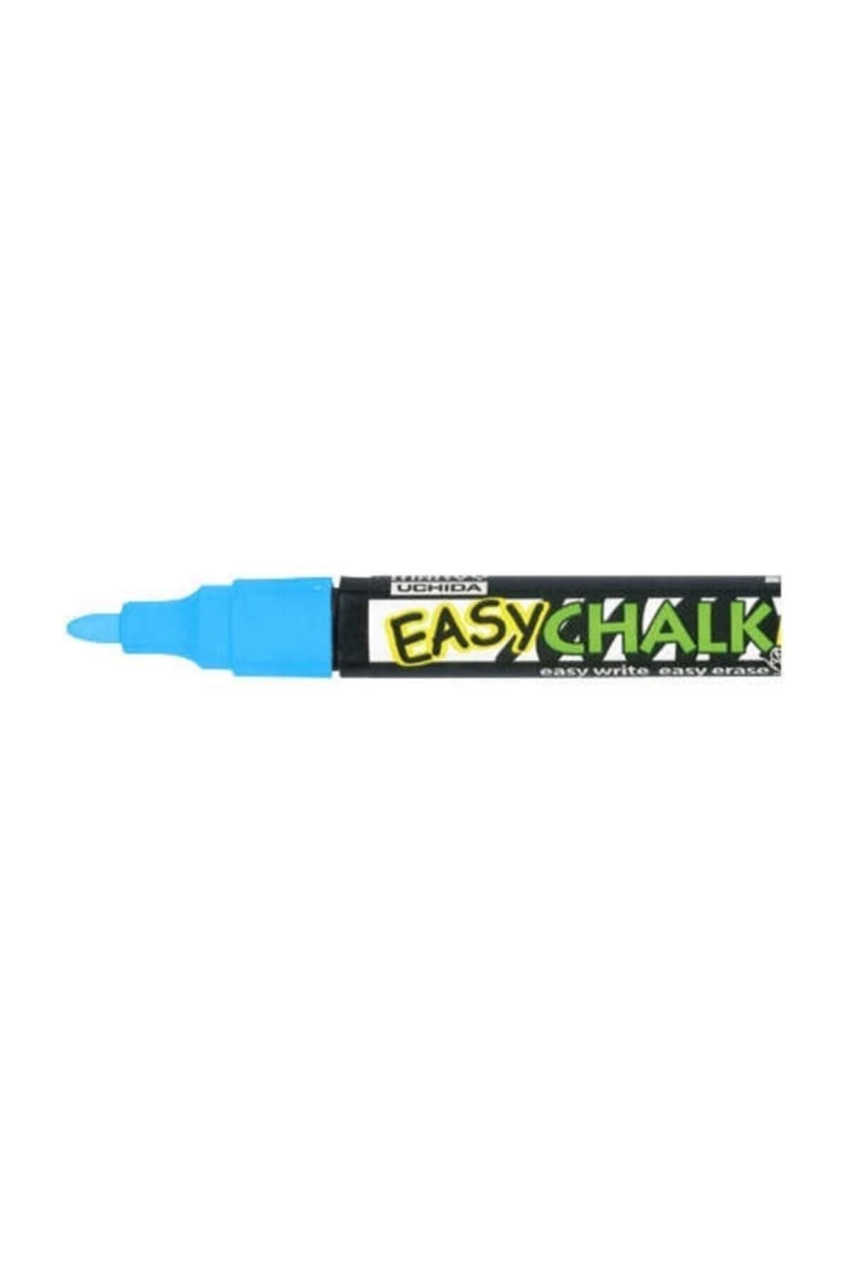 Marvy Fosforlu Mavi Easy Chalk Marker Sıvı Tebeşir Kalemi
