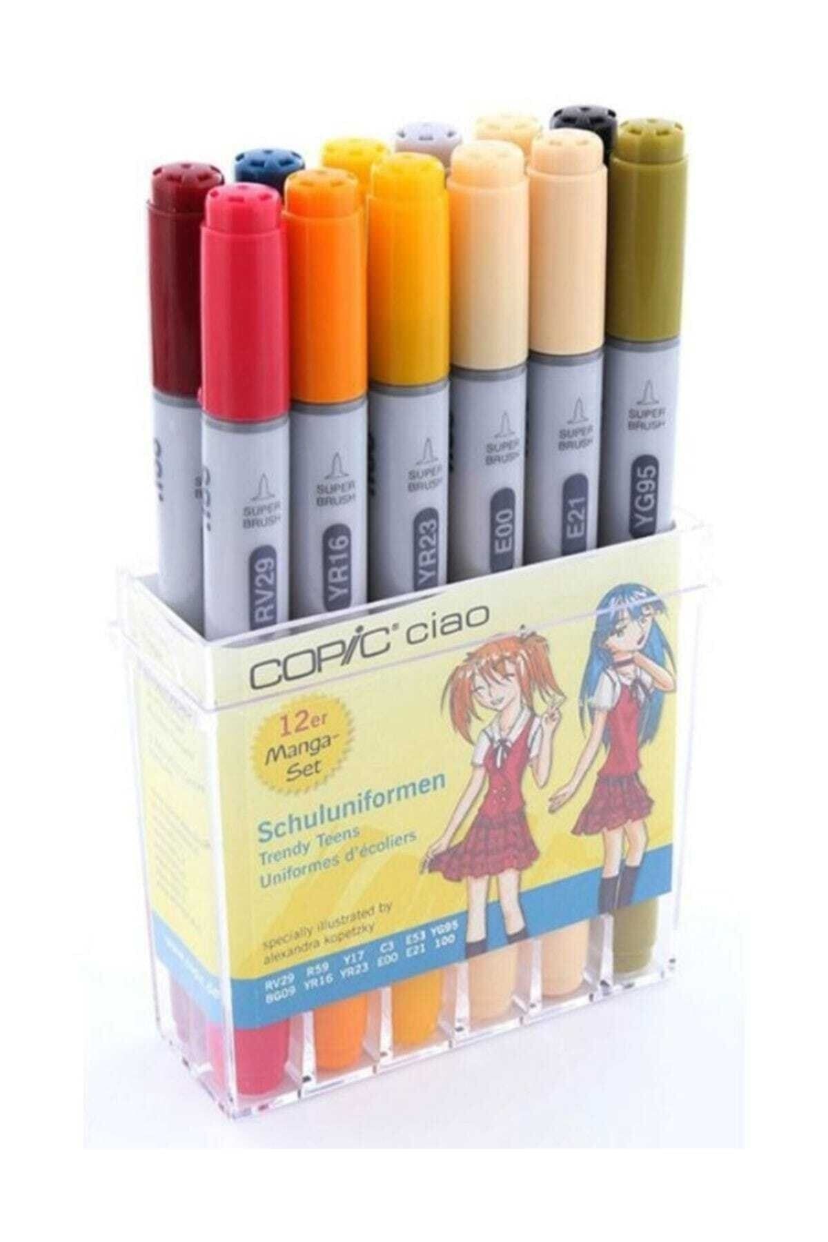 copic Ciao Marker 12`li Set Schooluniform 5679925