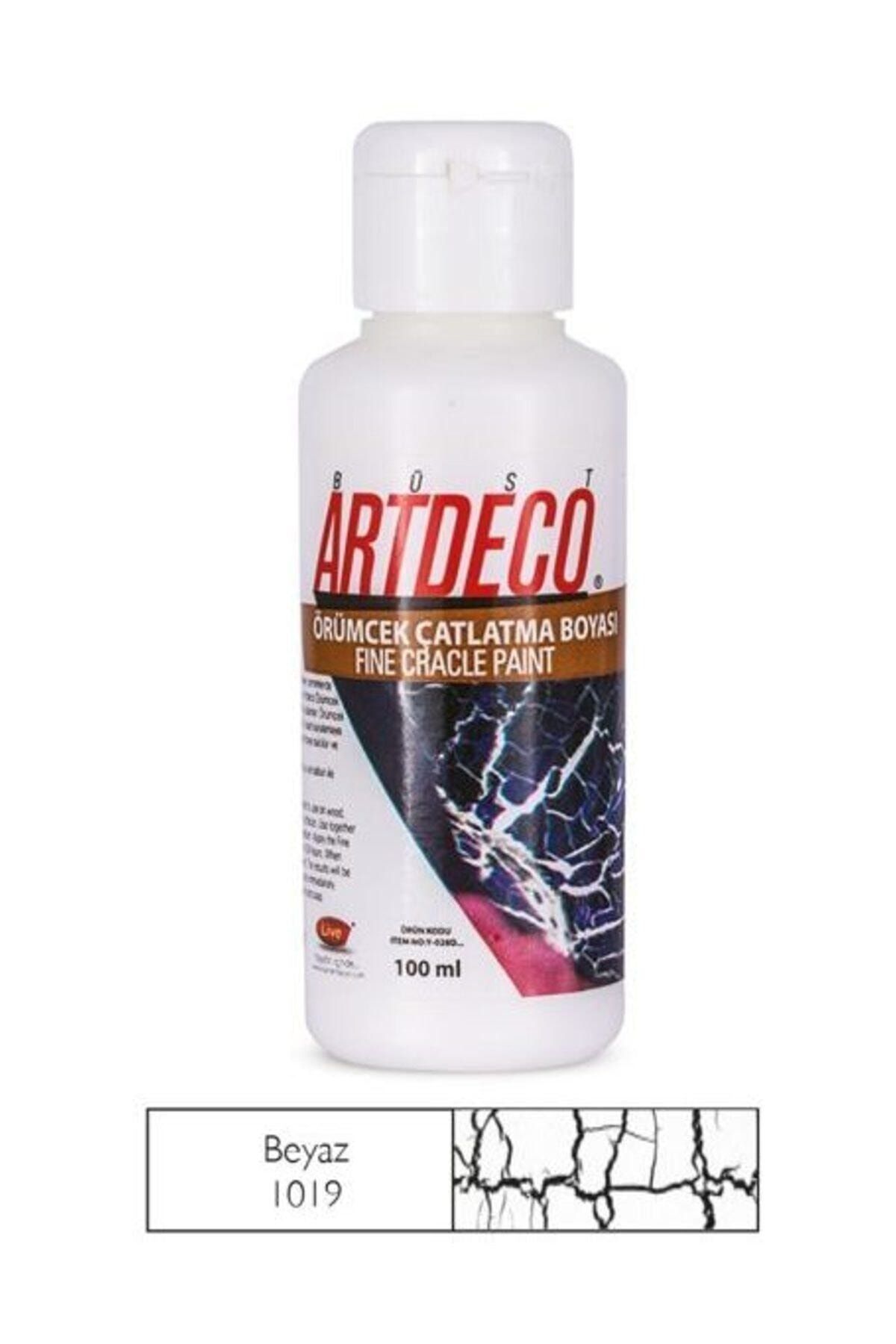 Artdeco Örümcek Çatlatma Boyası 1019 Beyaz