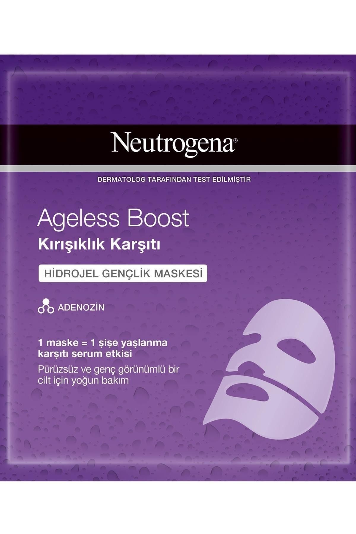 Neutrogena Ageless Boost Kırışıklık Karşıtı Hidrojel Gençlik Maskesi 30 Ml