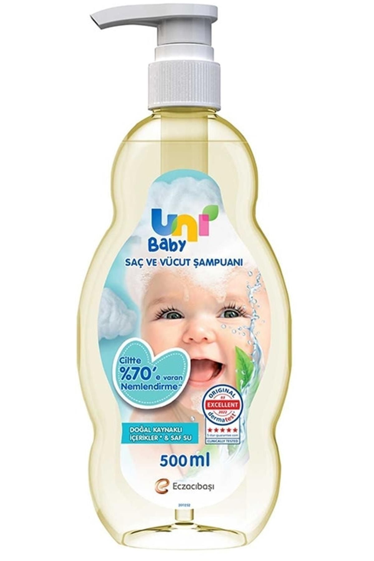 Uni Baby Saç Ve Vücut Şampuan 500 Ml
