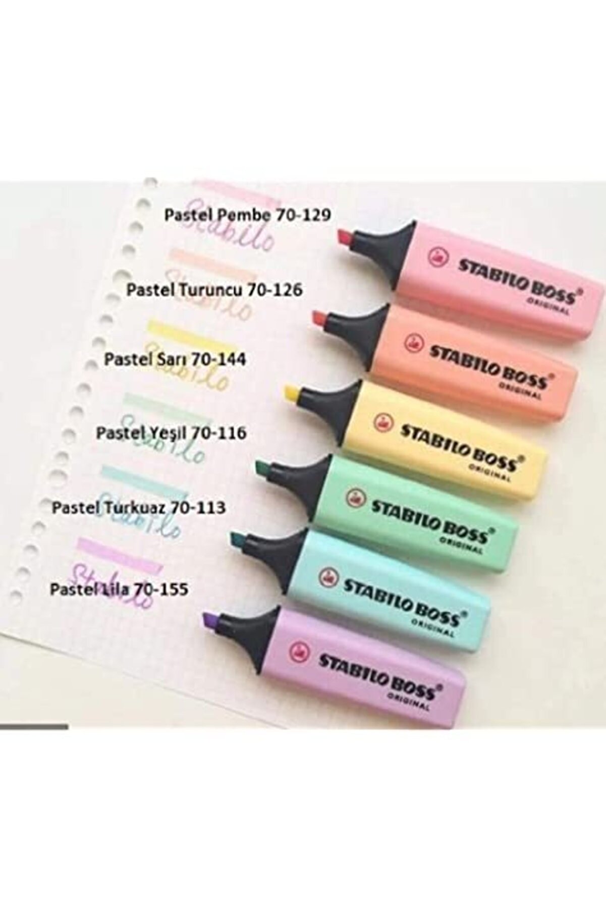 Stabilo Boss Original Fosforlu İşaretleme Kalemi 6 Renk Set