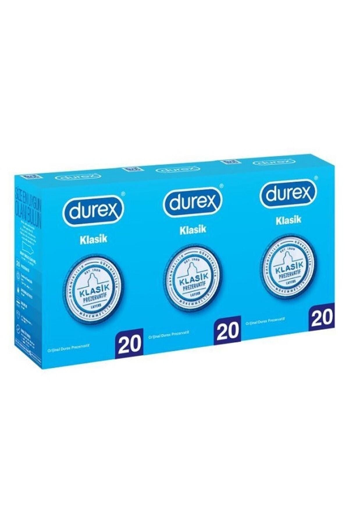 Durex Klasik 60'lı Prezervatif