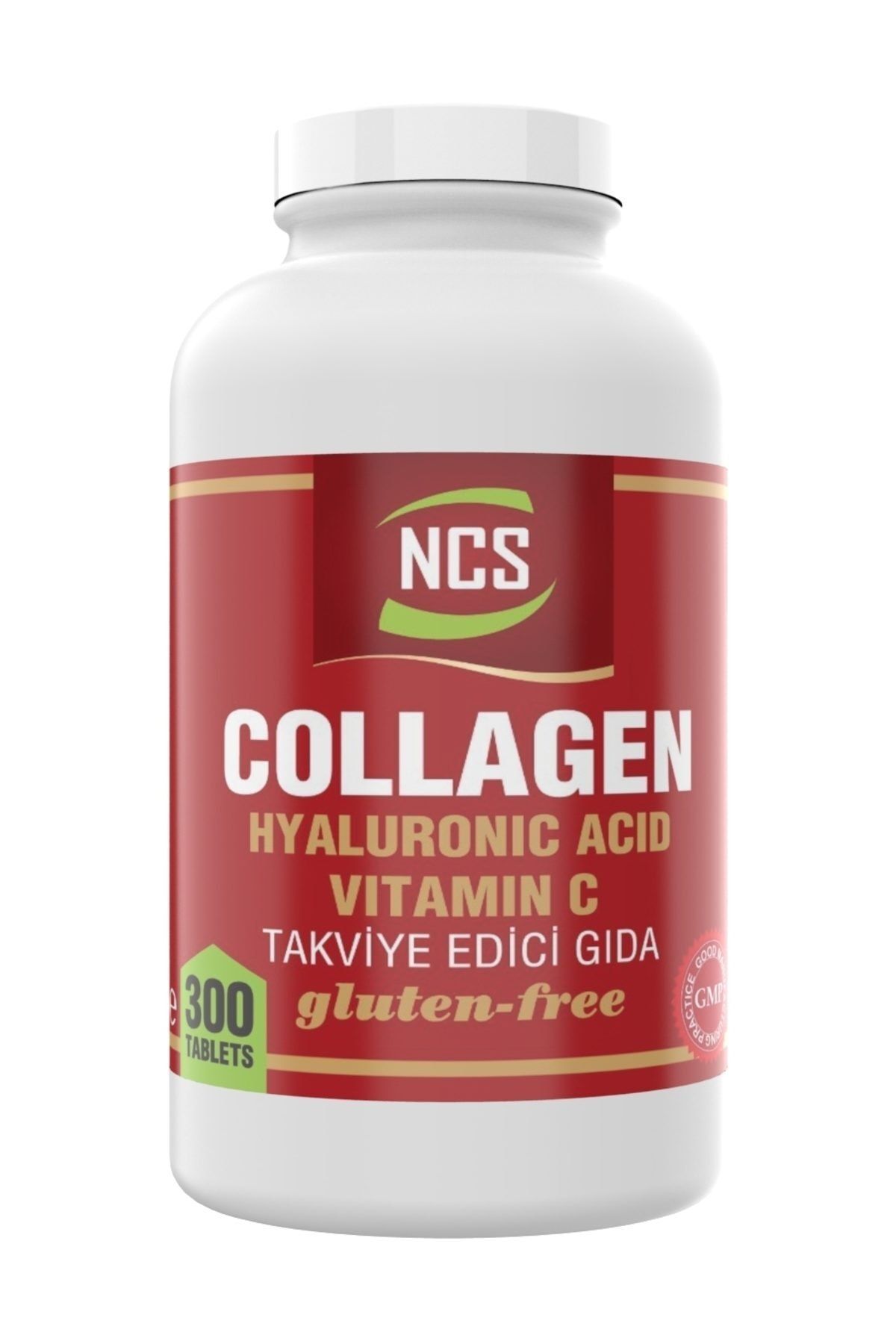 Ncs Hidrolize Collagen 300 Tablet Hyaluronic Acid Vitamin C Tip 1-2-3 Kolajen