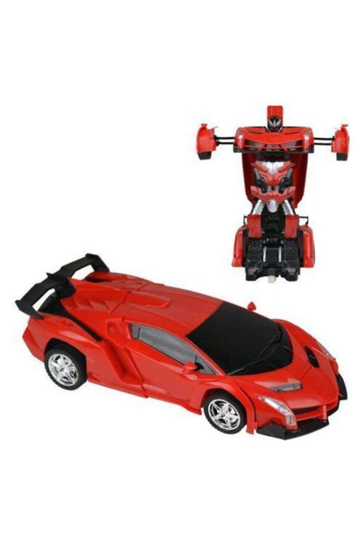 Ferrari Hurtling Şarjlı Uzaktan Kumandalı Robota Dönüşen Oyuncak Araba....