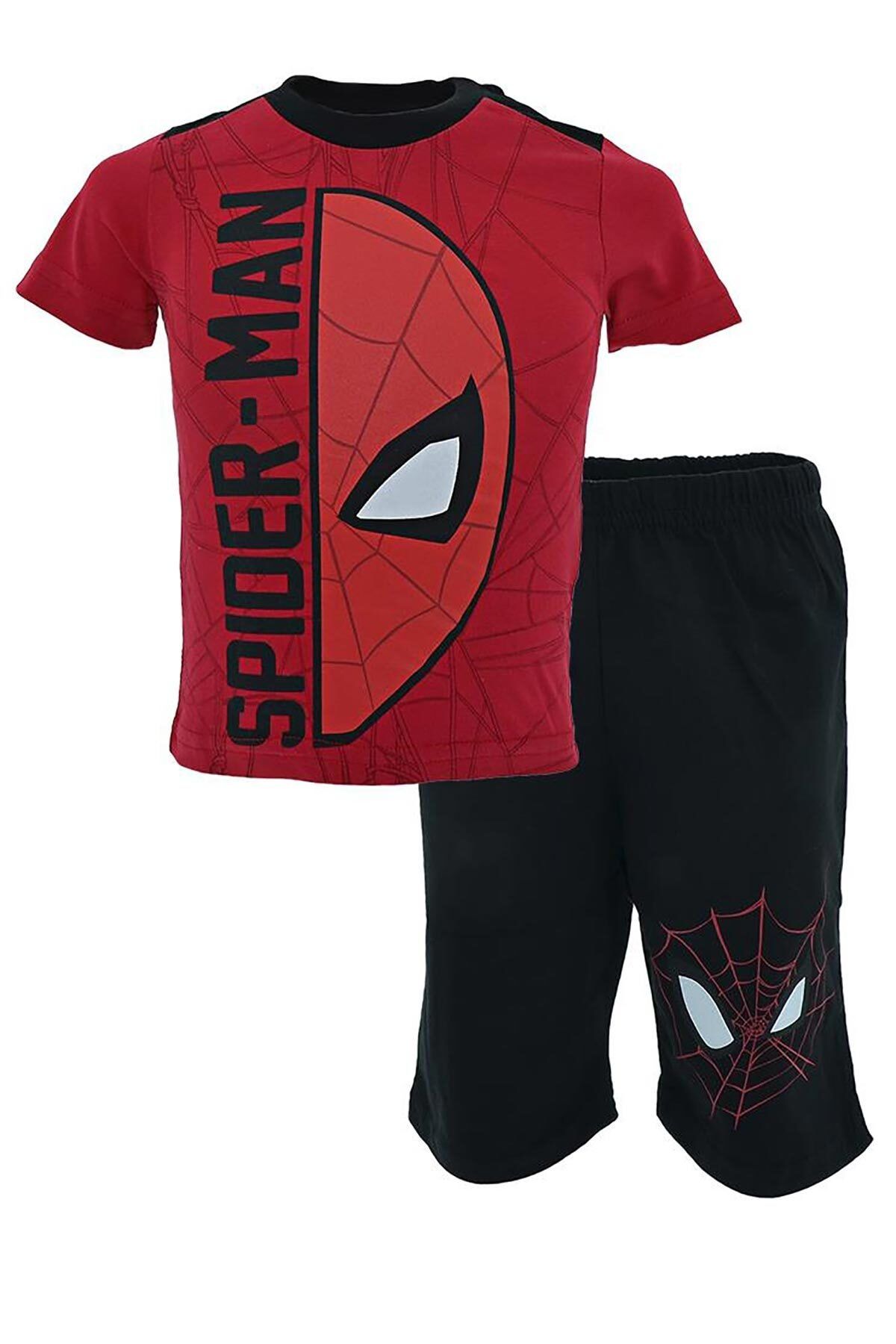 Spiderman Spider Man Lisanslı Erkek Çocuk Pijama Takımı