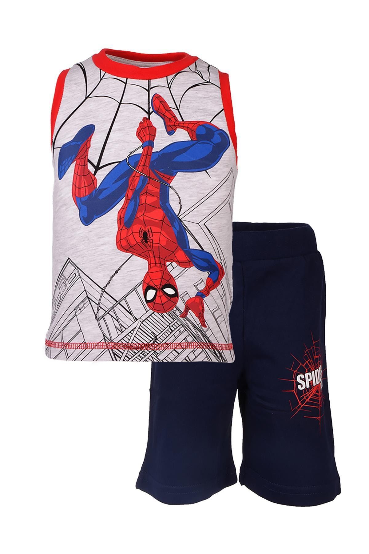 Spiderman Spider Man Lisanslı Erkek Çocuk Pijama Takımı