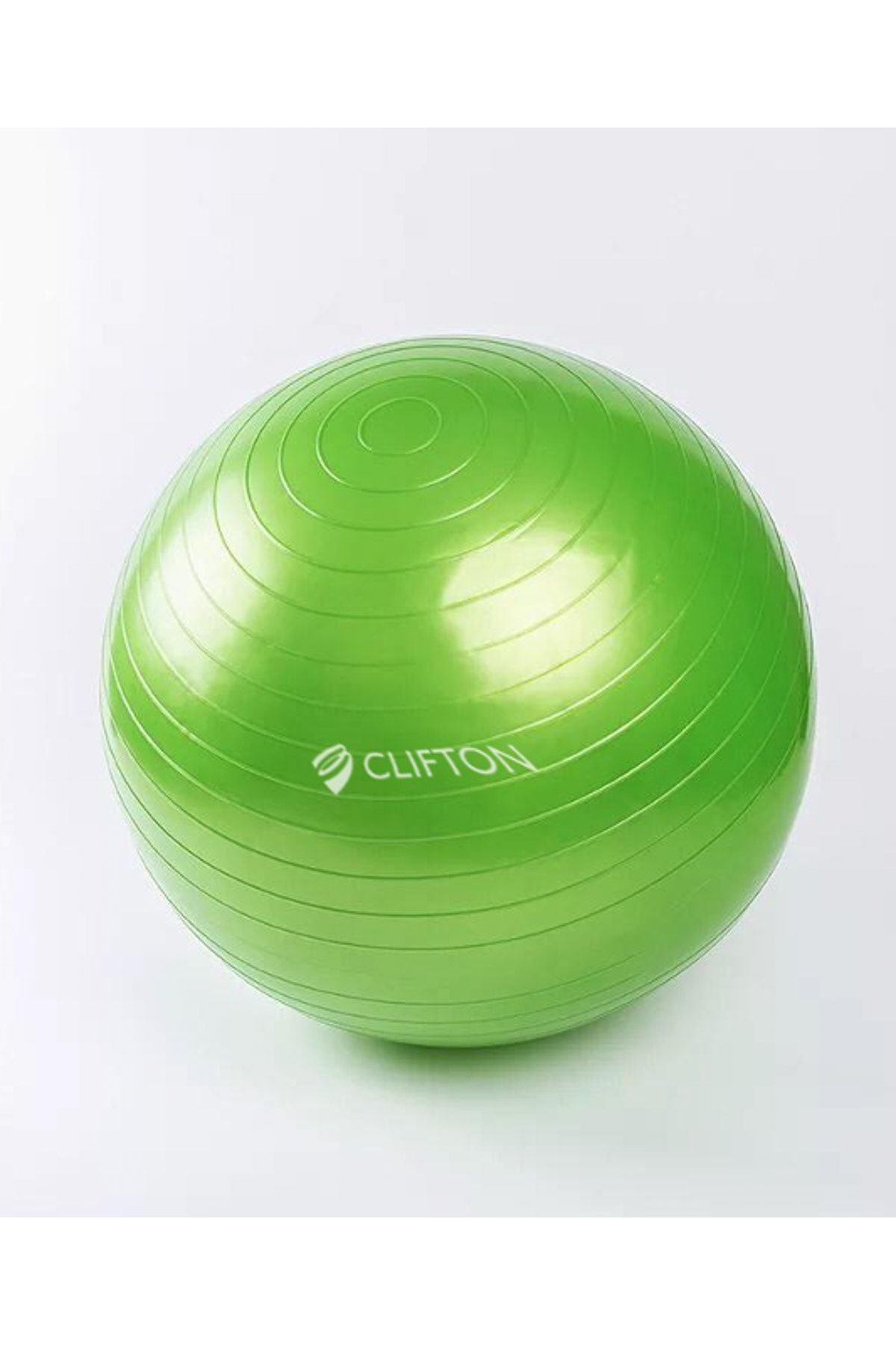 Clifton 65 cm Fitilli Pilates Topu Yeşil + Pompa