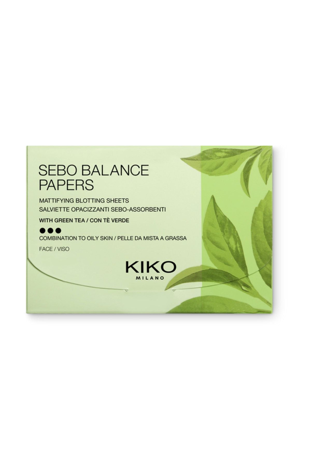KIKO Matlaştırıcı Ve Yağ Emici Yüz Kağıtları - Sebo Balance Papers