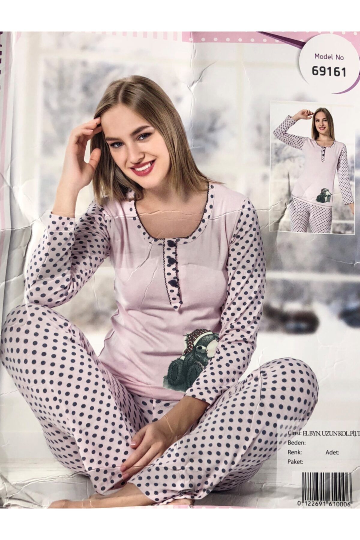 İmaj Mis Viktoria Bayan Pijama Takımı Penye