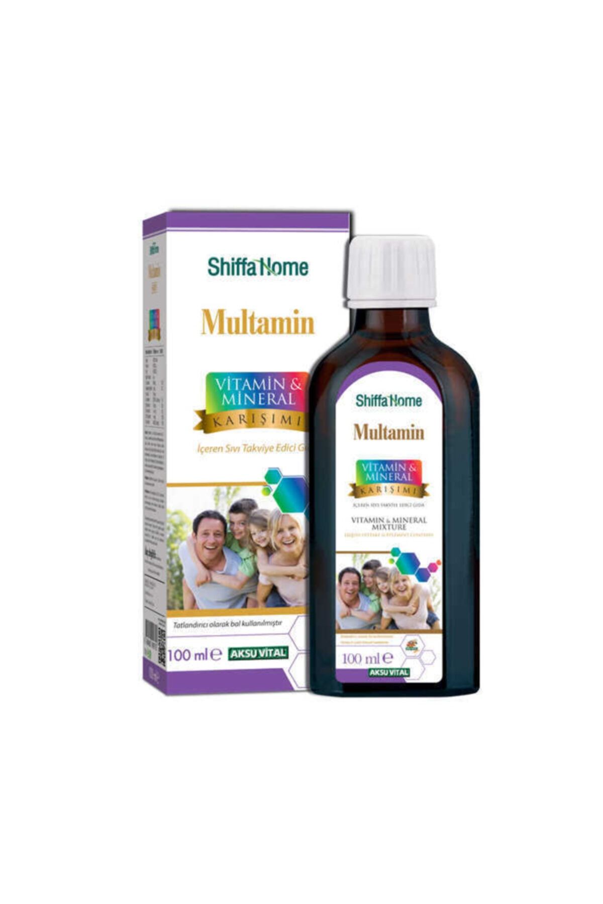 Shiffa Home Multamin Ballı Vitamin Mineral Karışımı 100 ml