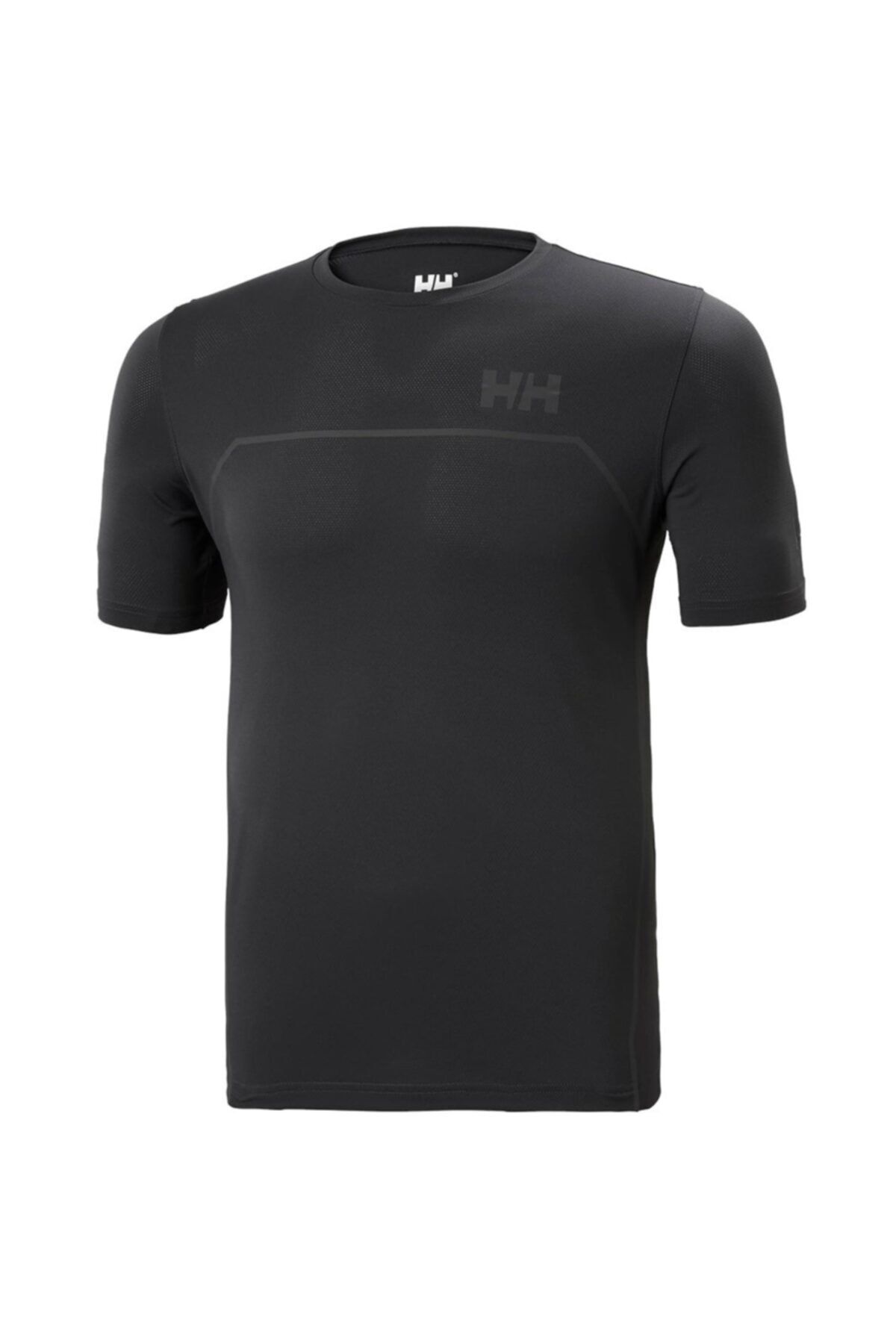 Helly Hansen Erkek Siyah Spor T-Shirt Hh Hp Foil Ocean T-shirt