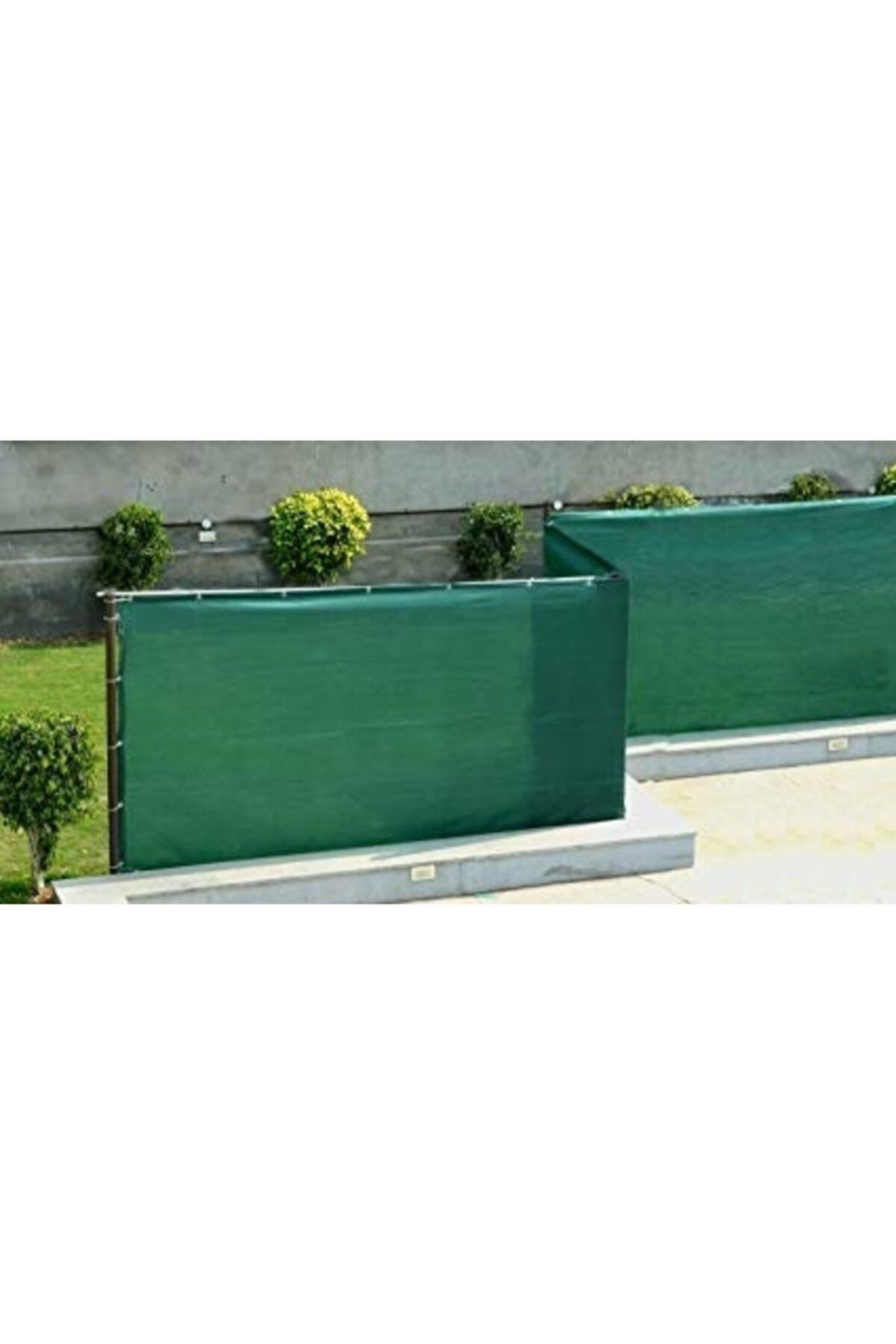 Asenya Balkon Bezi Balkon Brandası 0,50x12 M %95 Yeşil Gölgelik File Balkon Demiri Örtüsü