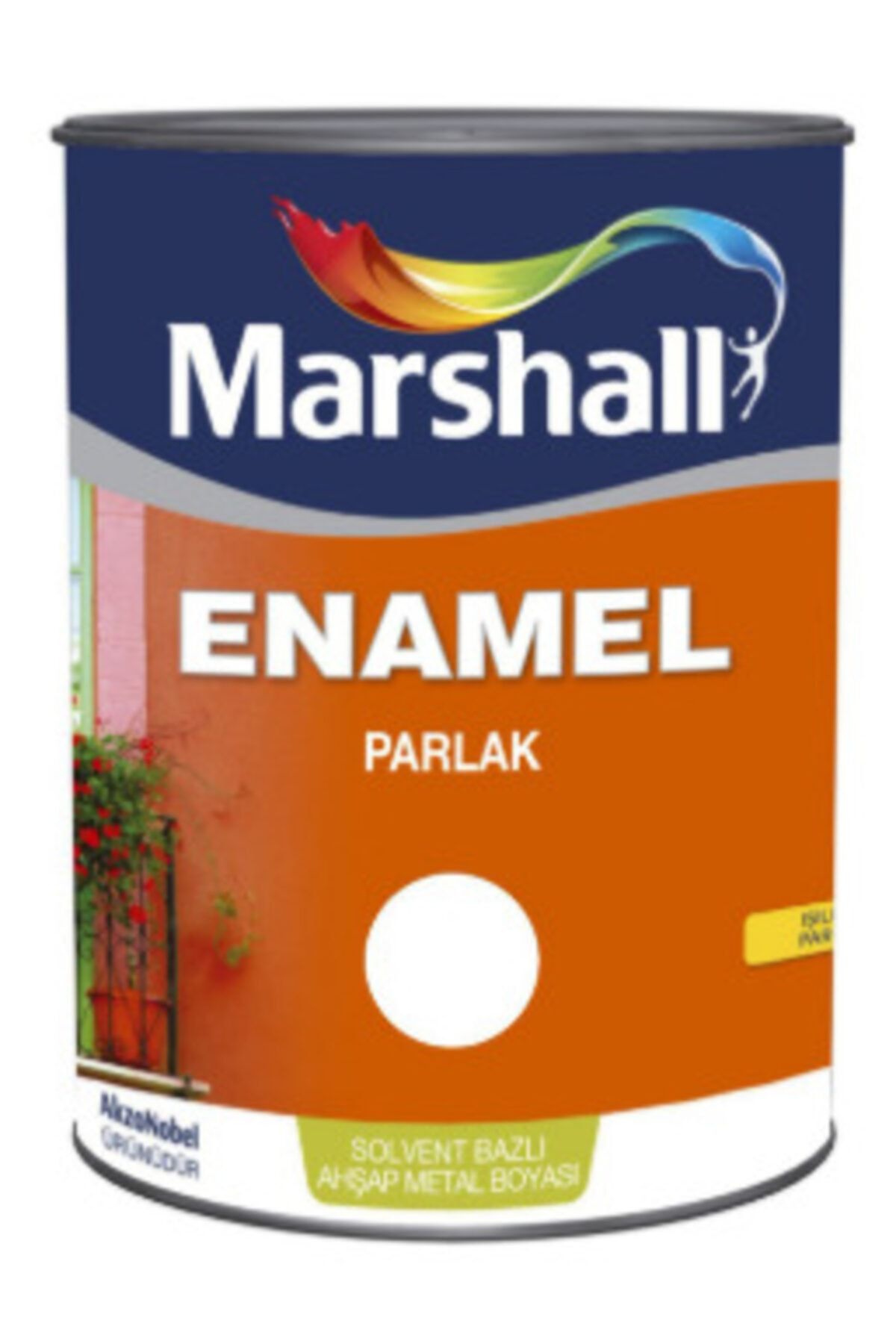 Marshall Enamel Yağlı Boya Parlak 0.75 l Fıstık
