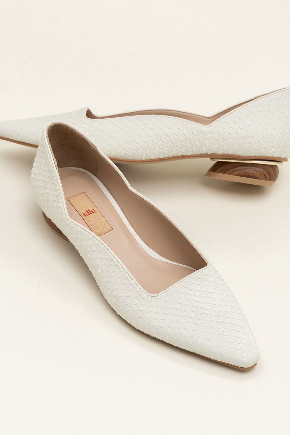 Elle MARCIAA Beyaz Kadın Ayakkabı